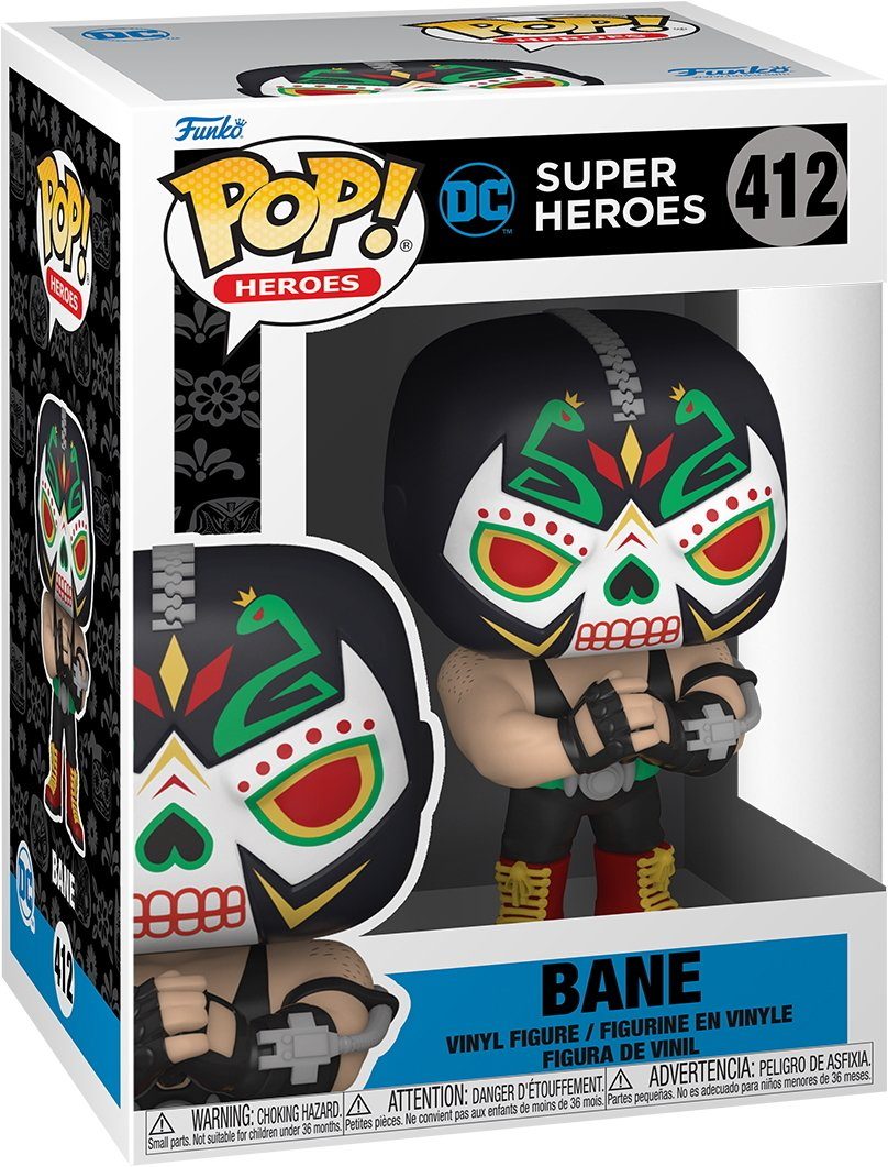 Spielfigur DC Super Heroes Dia de los - Bane 412 Pop!