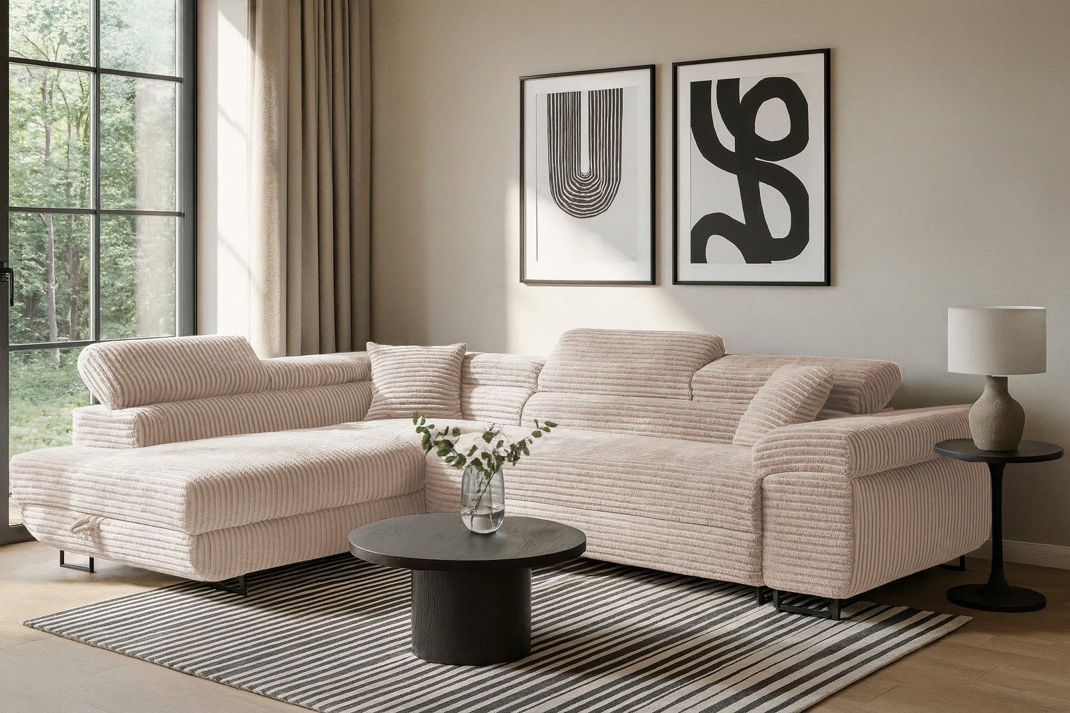 KS Home Concept Ecksofa SERENA L günstig online kaufen