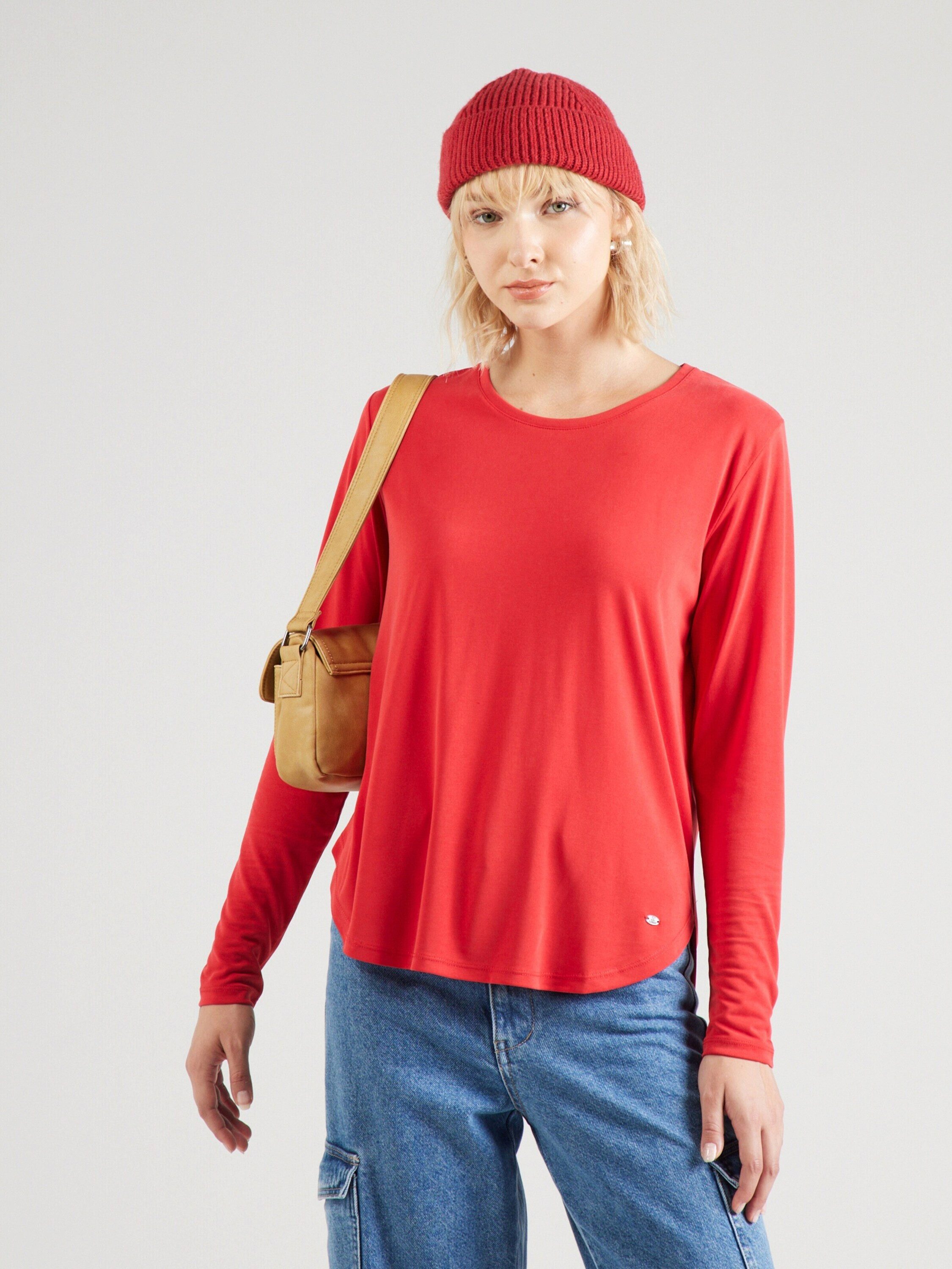 Key Largo Langarmshirt TINA NEW (1-tlg) Plain/ohne Details