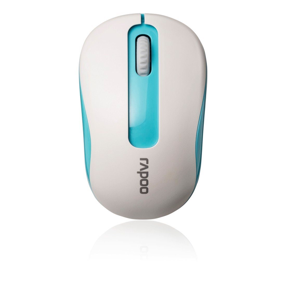 Rapoo M10 Plus blau Maus Verbindung, kabellose GHz 2.4 (Funk) DPI Maus, Wireless 1000