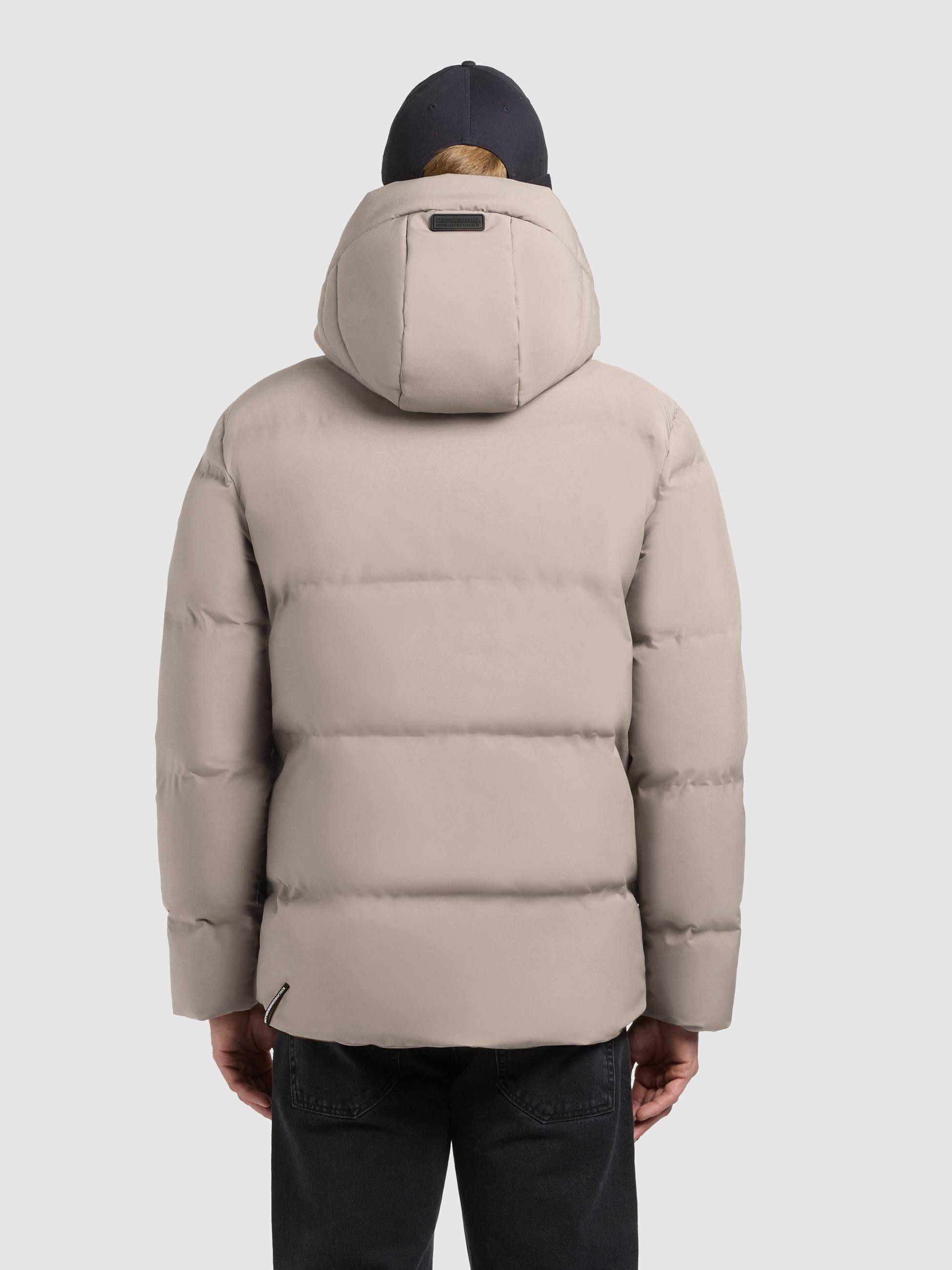 khujo Winterjacke Dave Warme Herren Outdoorjacke mit Rucksackträgern innen