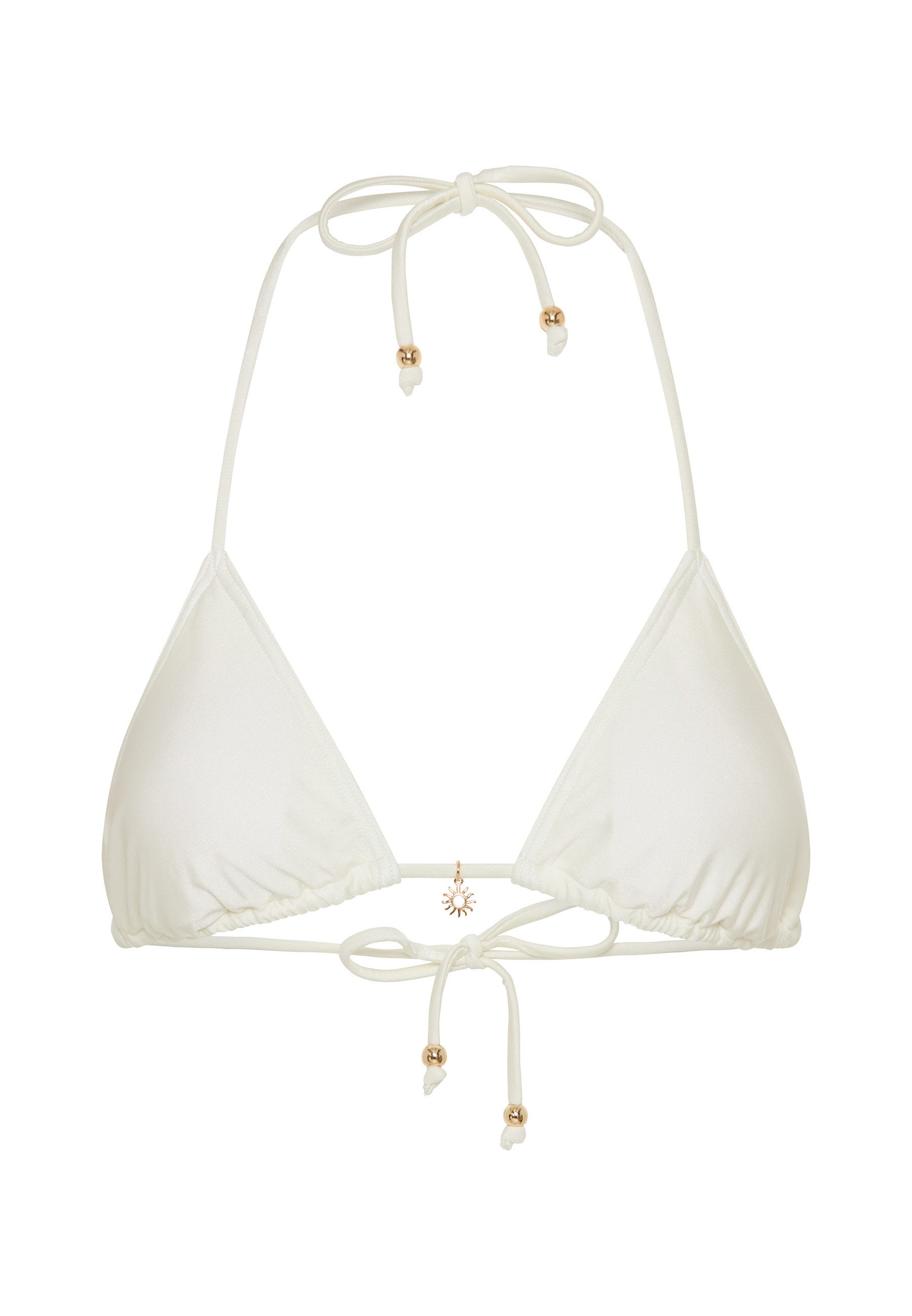 LSCN by LASCANA Triangel-Bikini-Top Sunny, in trendiger Glanzware