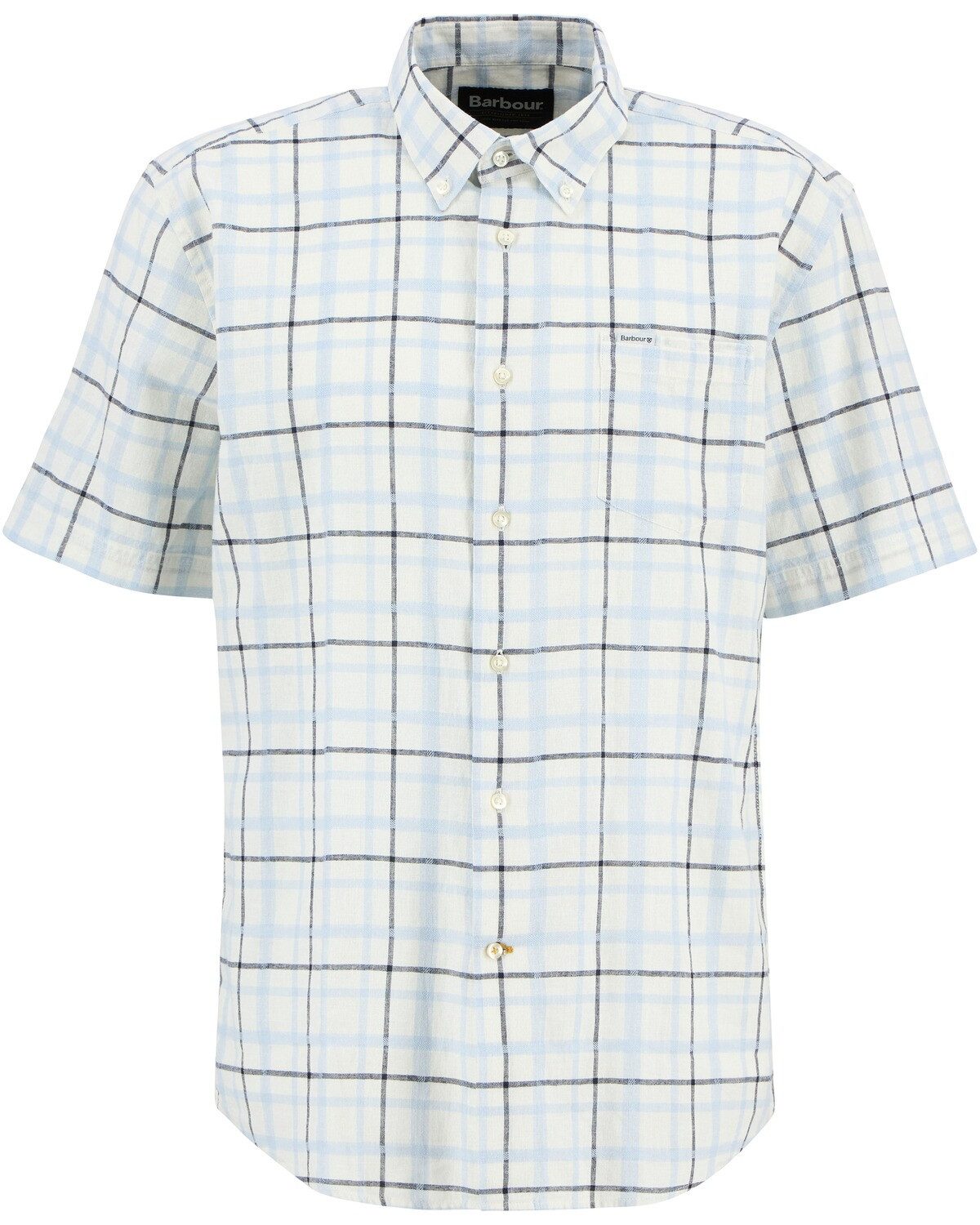 Barbour Langarmhemd Halbarm-Karohemd