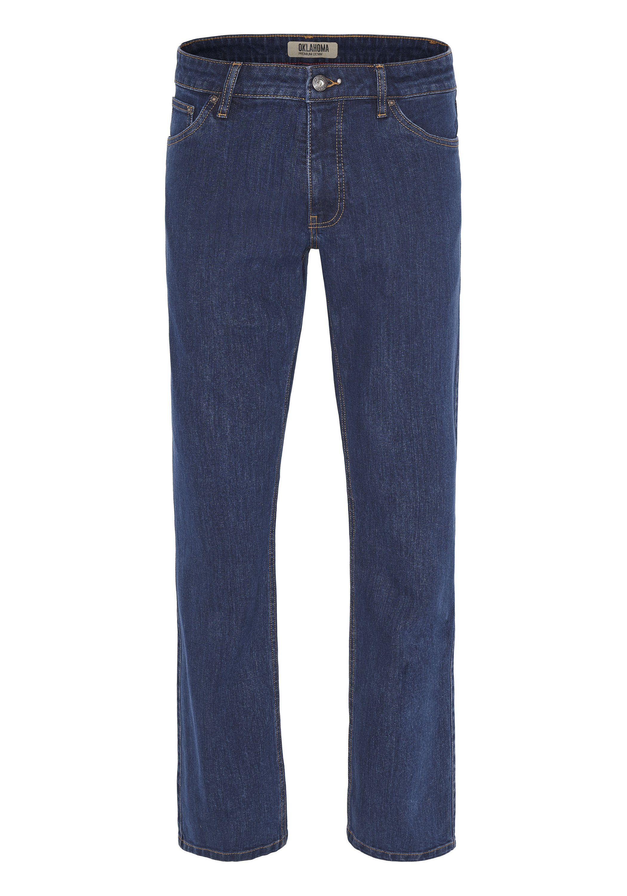 OKLAHOMA PREMIUM DENIM Straight-Jeans in klassischer günstig online kaufen