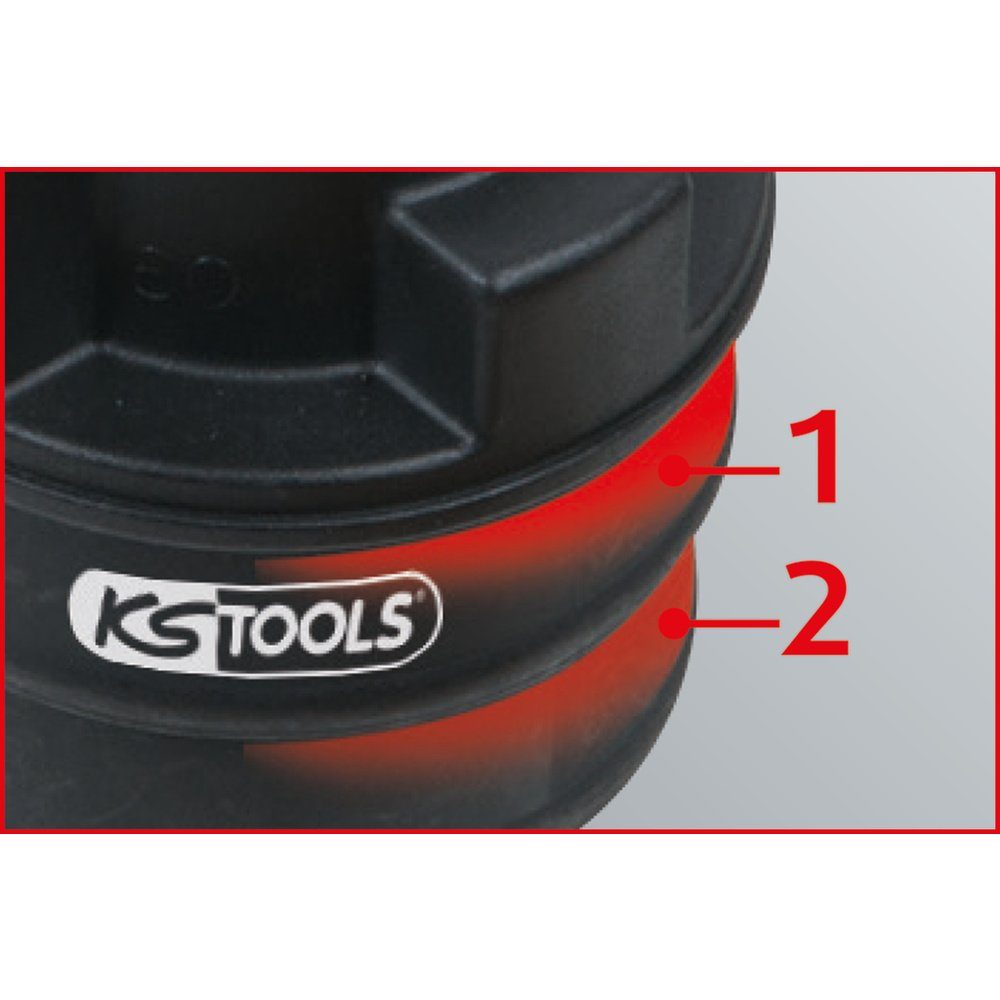 KS Tools Werkzeugset KS mm 46x51 Tools 2-stufiger 150.2522 Einlass-Adapter