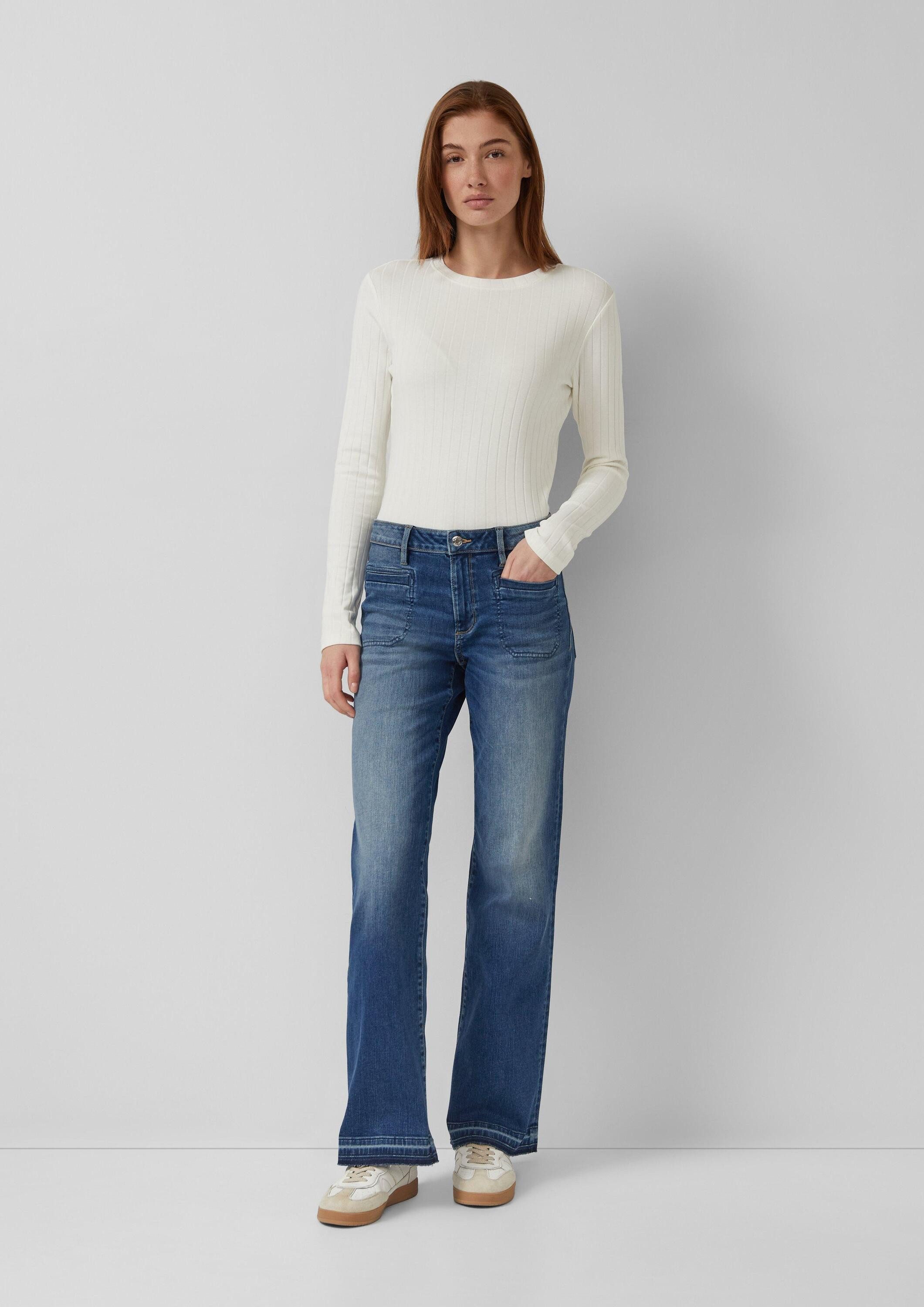 Bootcut-Jeans Jeans-Hose