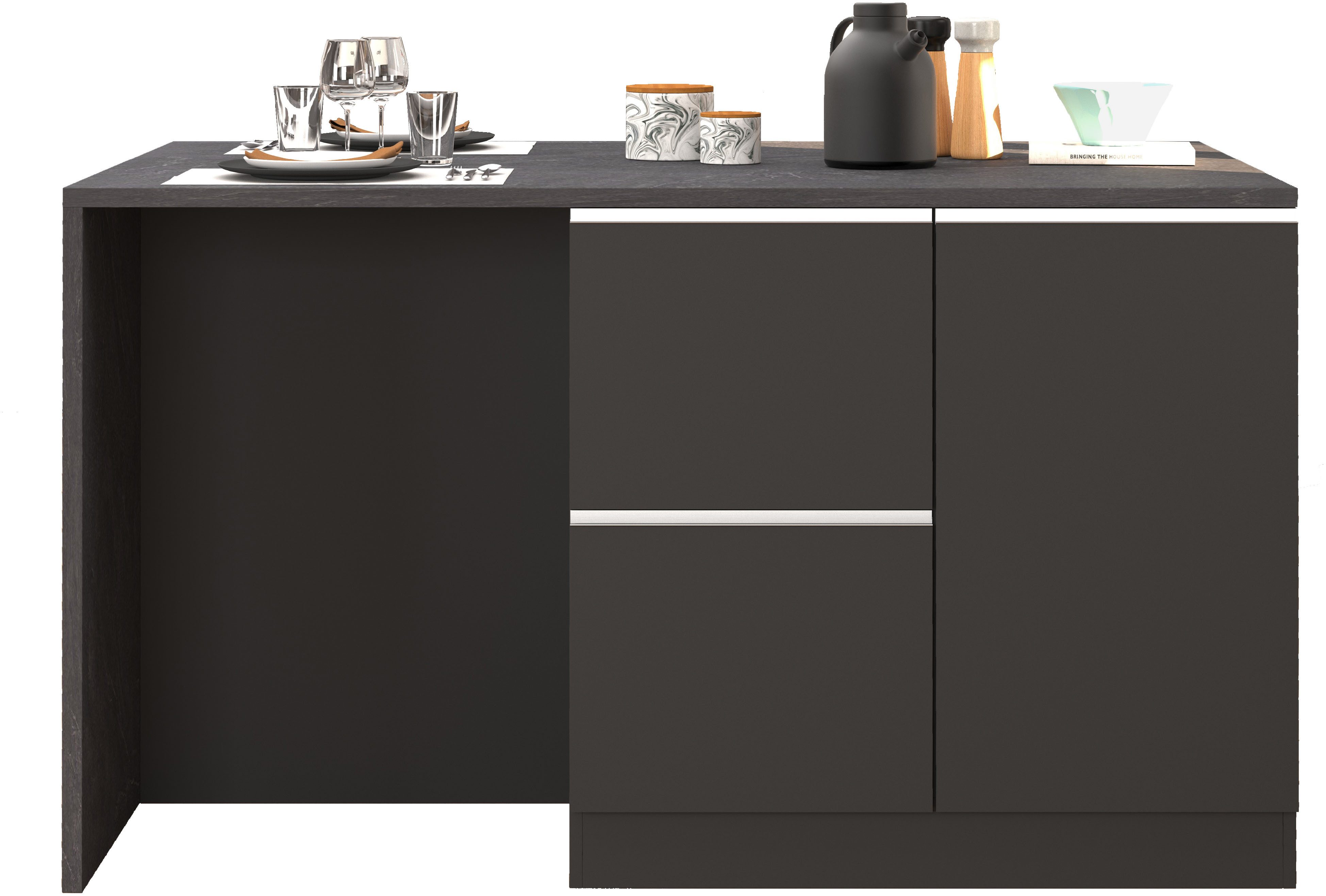 KOCHSTATION Kücheninsel KS-Sole, Kochinsel, Küchenarbeitsblock, Inselküche, günstig online kaufen