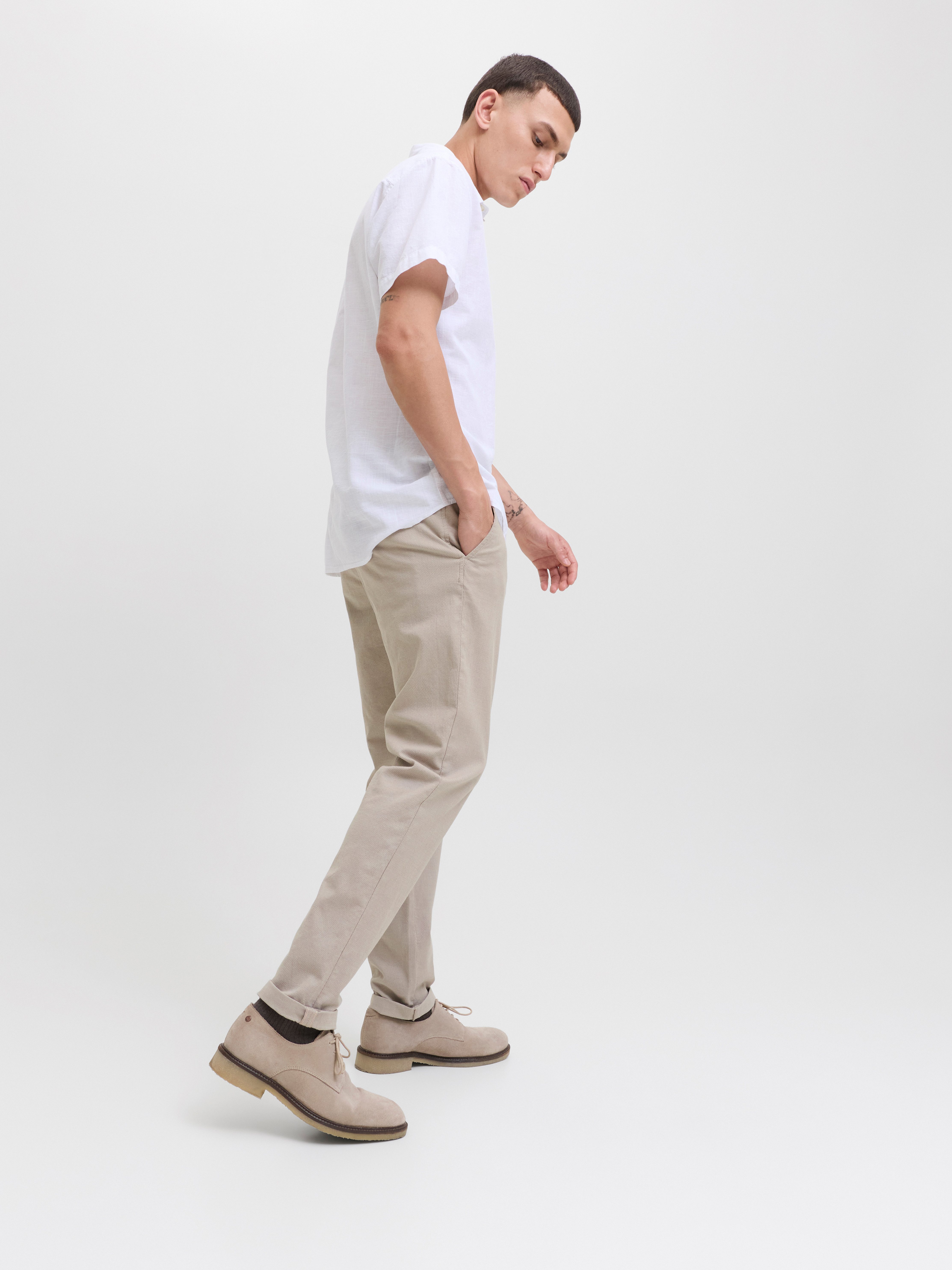Jack & Jones Chinos JPSTMARCO JJFURY ANA Baumwollmischung, slim fit