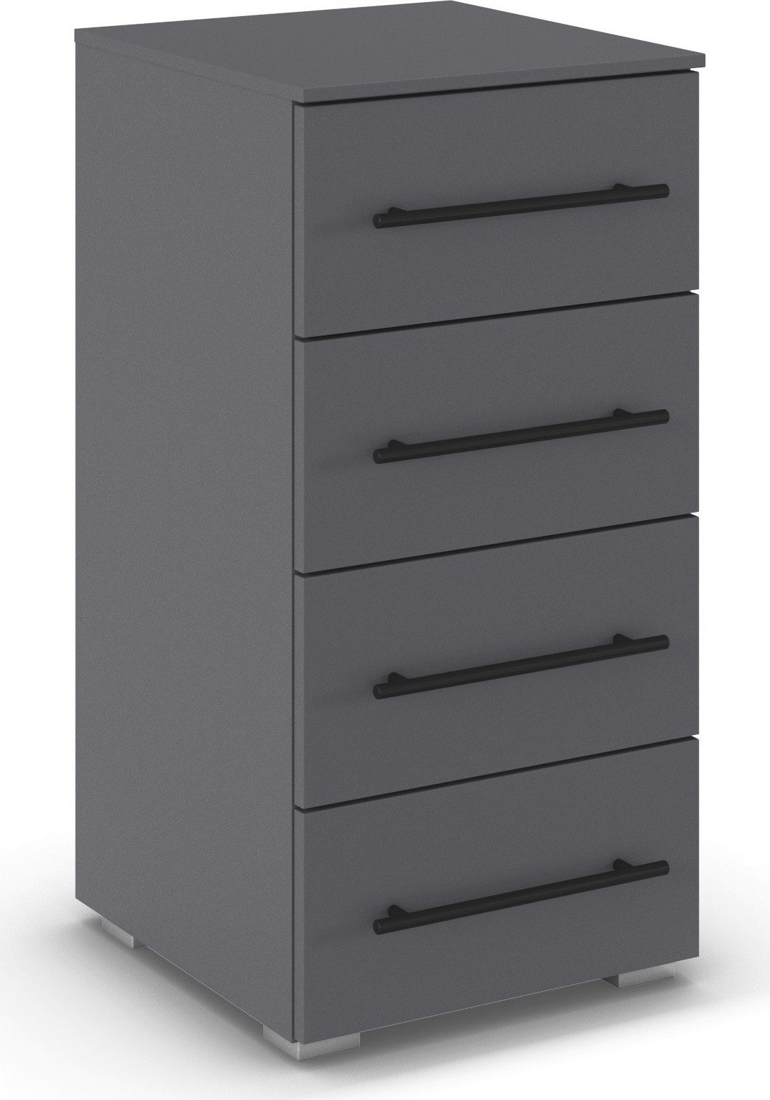 OTTO home Schubkastenkommode Kommode Sideboard Schubladenkommode Schlafzimmerkommode AVOLA (Breite 40 cm inkl. SOFT-CLOSE-FUNKTION mit Dekorfront), mit 4 geräumigen Schubladen für viel Stauraum MADE IN GERMANY