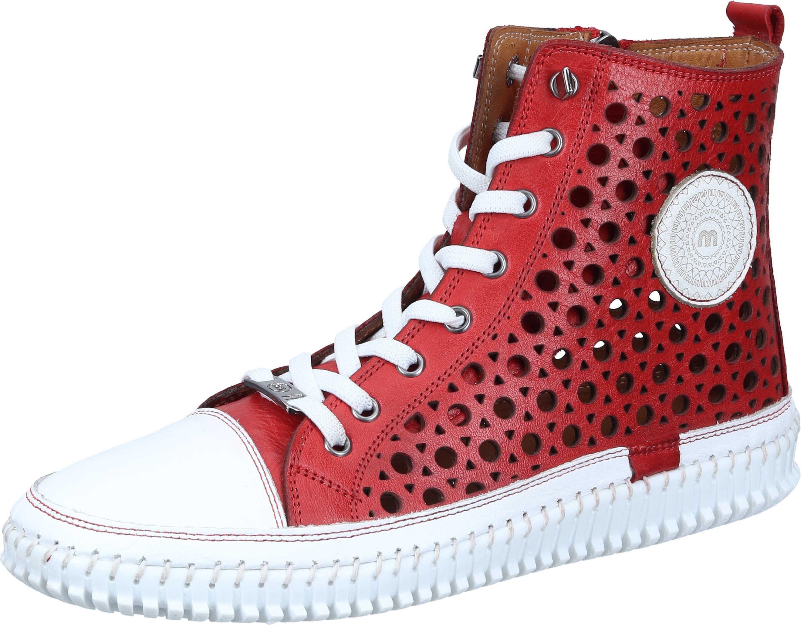 Manitu Stiefeletten Stiefelette aus echtem Leder