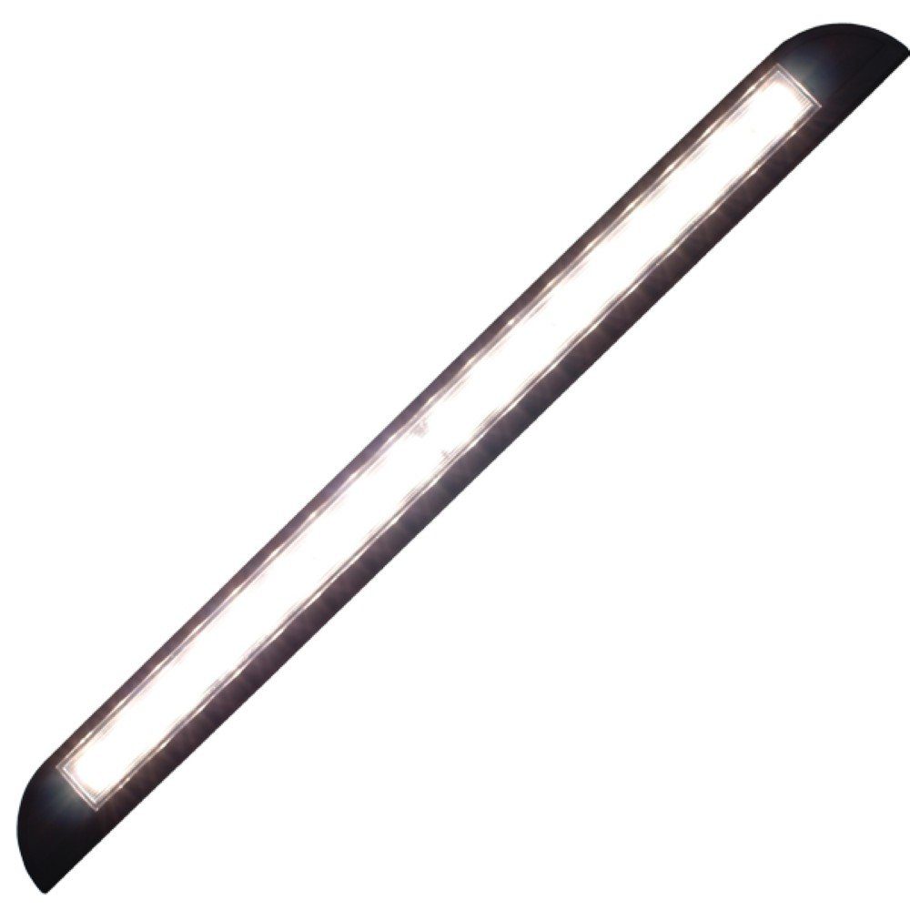 HABA B.V. LED Außen-Wandleuchte 12 Volt LED Außenlampe Tür warmweiß 480 mm schwarz, warmweiß