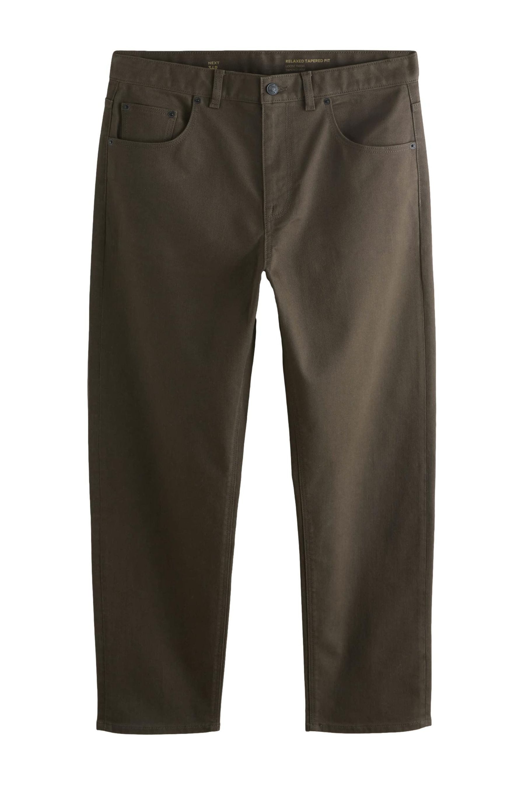 Tapered-fit-Jeans Relaxed Fit Classic Stretch-Jeans, konisches Bein