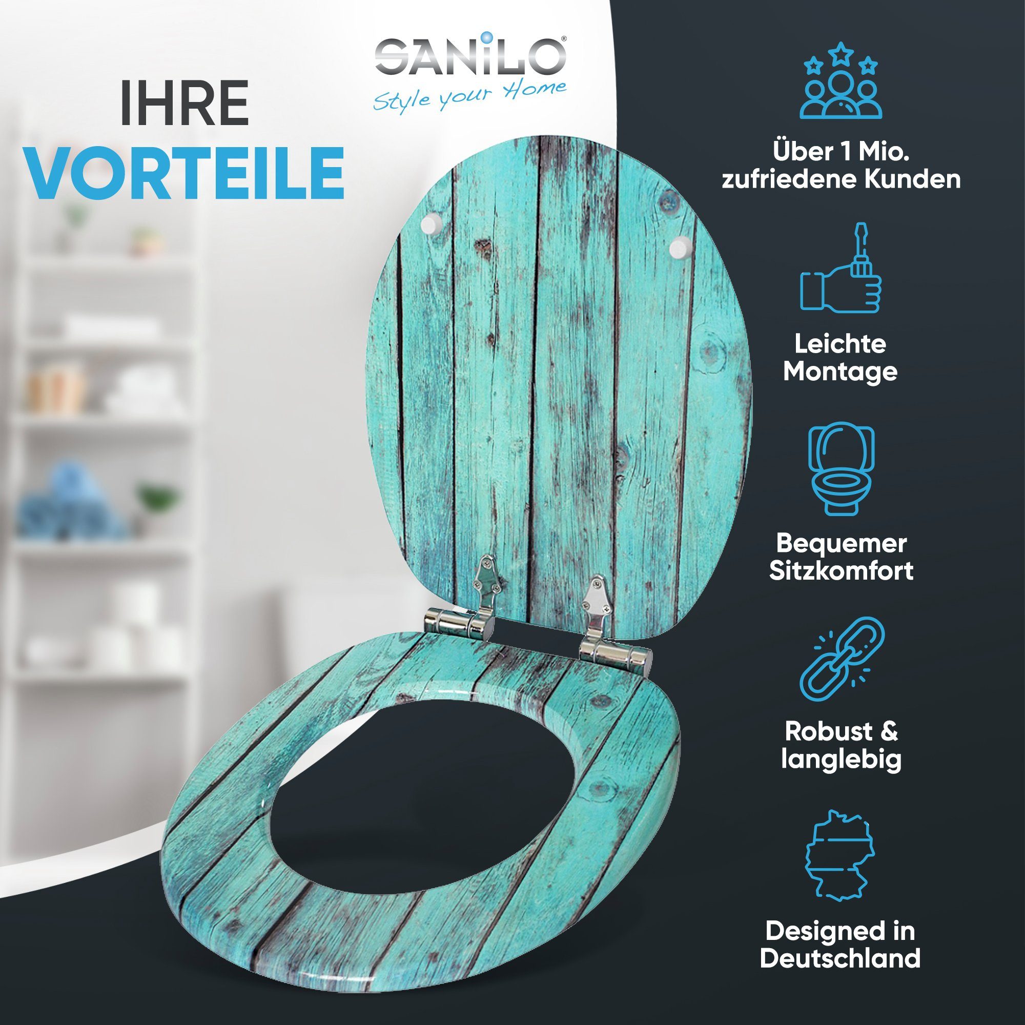Sanilo WC-Sitz mit Absenkautomatik, viele schöne günstig online kaufen