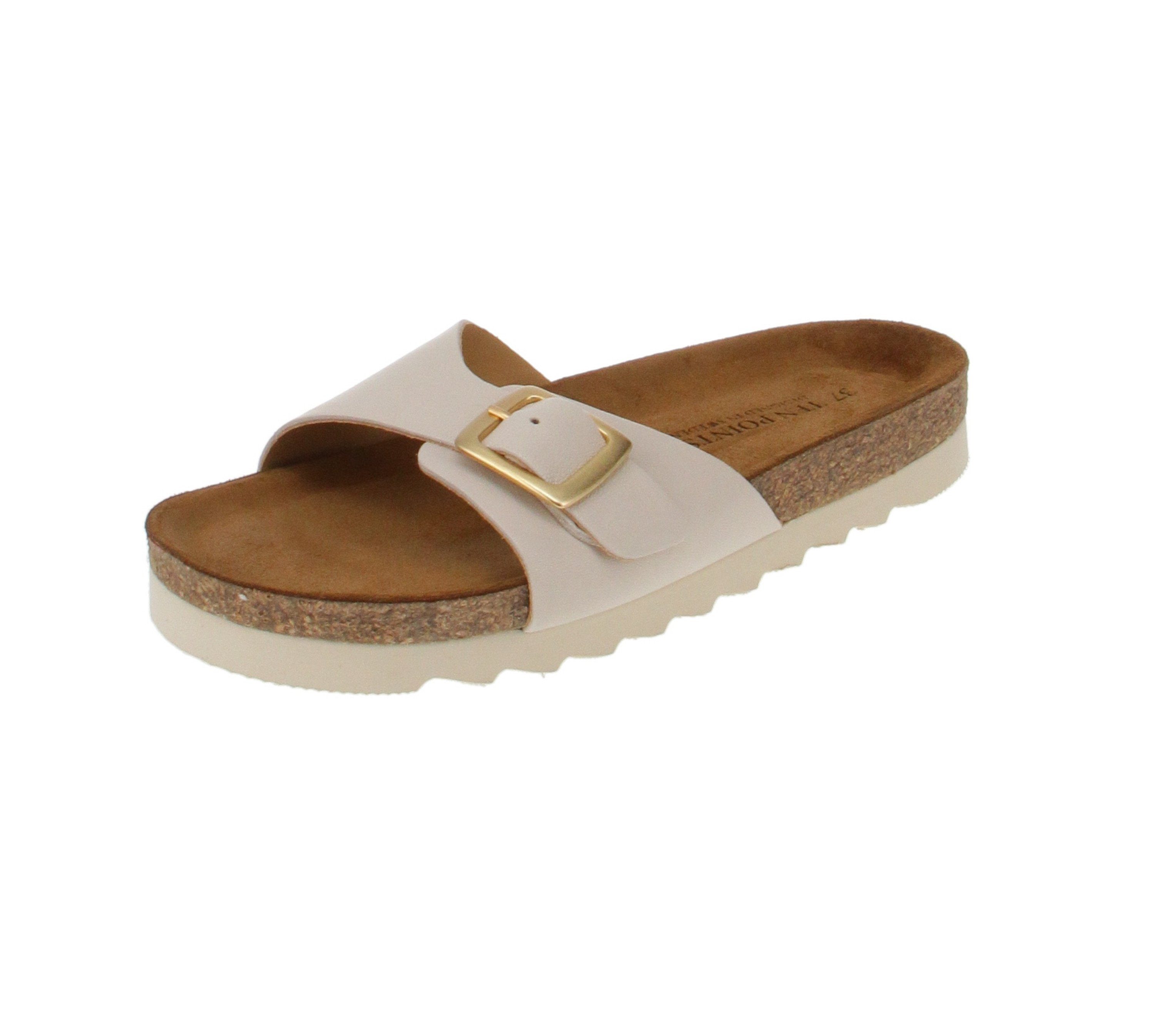 Ten Points Ten Points 60121 Vivienne BU - Damen Обувь Pantoletten - 607-Butter Sandale