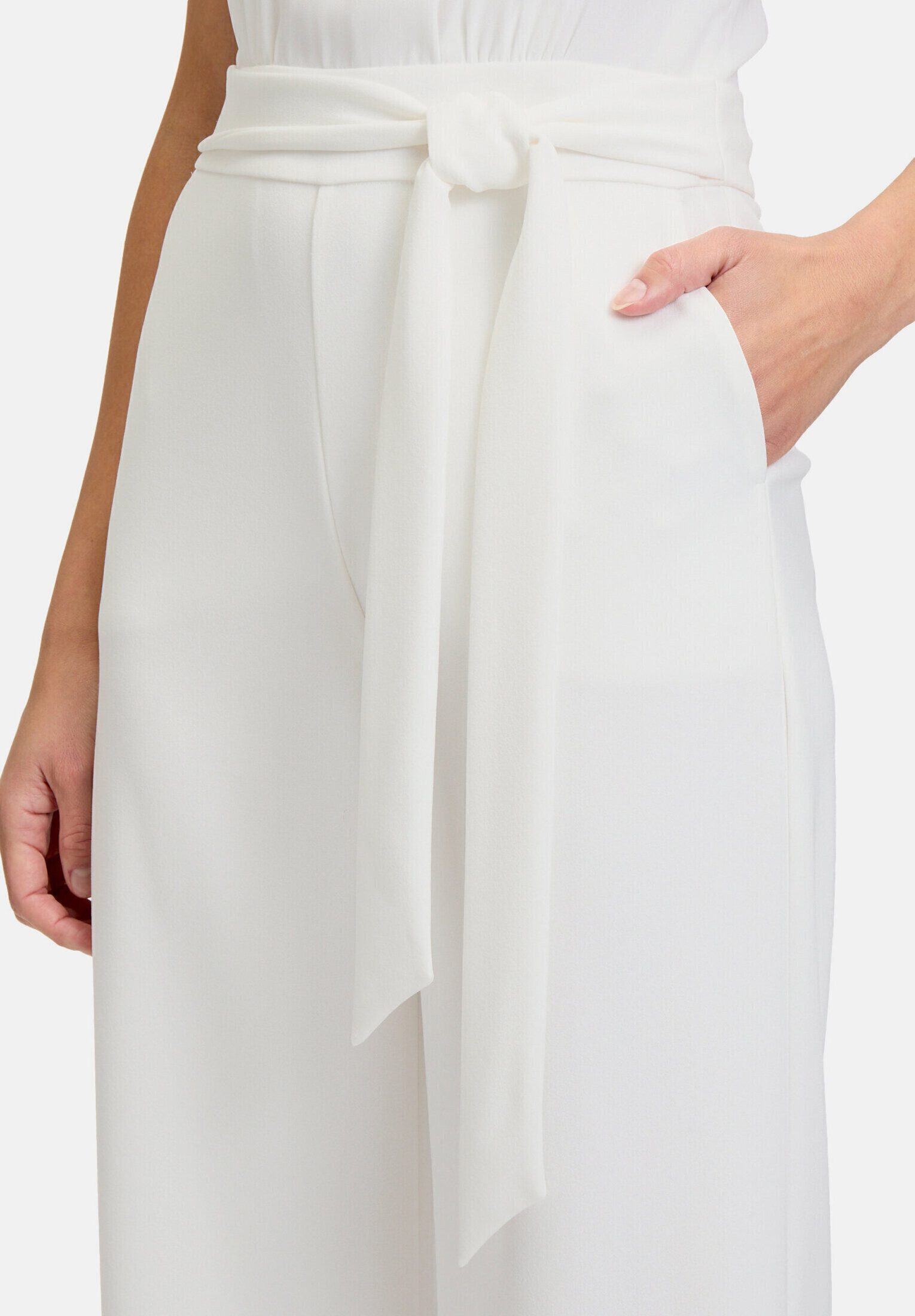 Vera Mont Overall Damen mit Volant (1-tlg) Bindeband