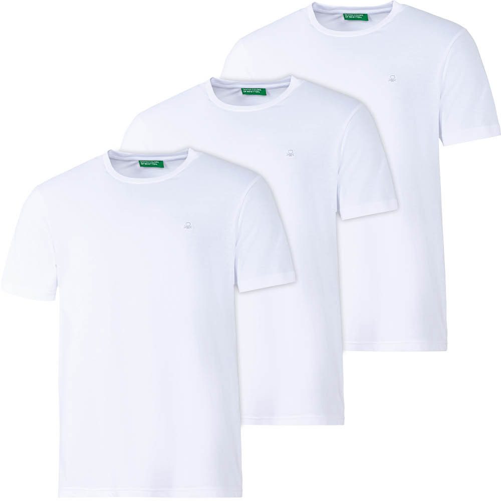 United Colors of Benetton Kurzarmshirt hautfreundlich durch Baumwolle günstig online kaufen
