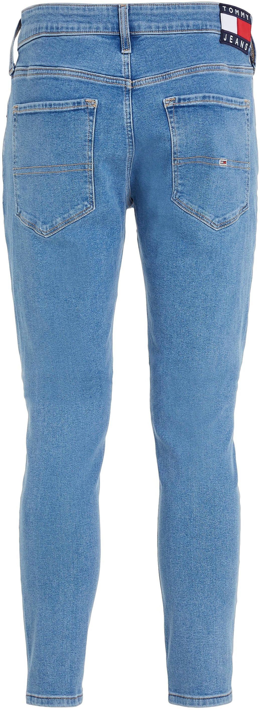 Tommy Jeans Slim-fit-Jeans SCANTON Y Jeans Tommy Nieten Knopf & mit lightblue SLIM