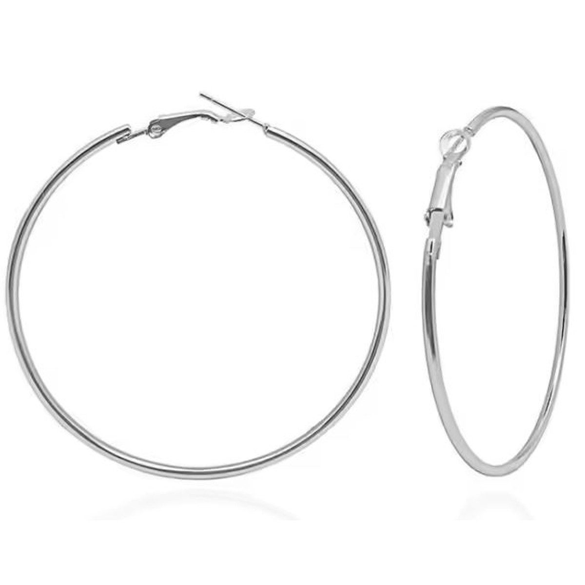 KARMA Paar Creolen Gold od. Silber vers. Größen modern Damen (Geschenk für günstig online kaufen