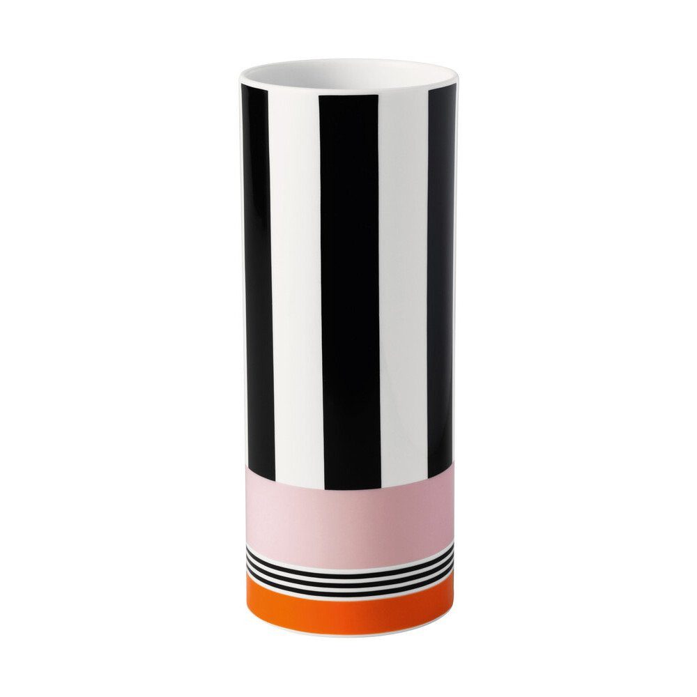Villeroy & Boch Tischvase Vase 24 cm Memphis Home (Set, 1 St., 6x Teller), Vase, Tischvase, Dekovase, Made in Germany, Premium Porcelain
