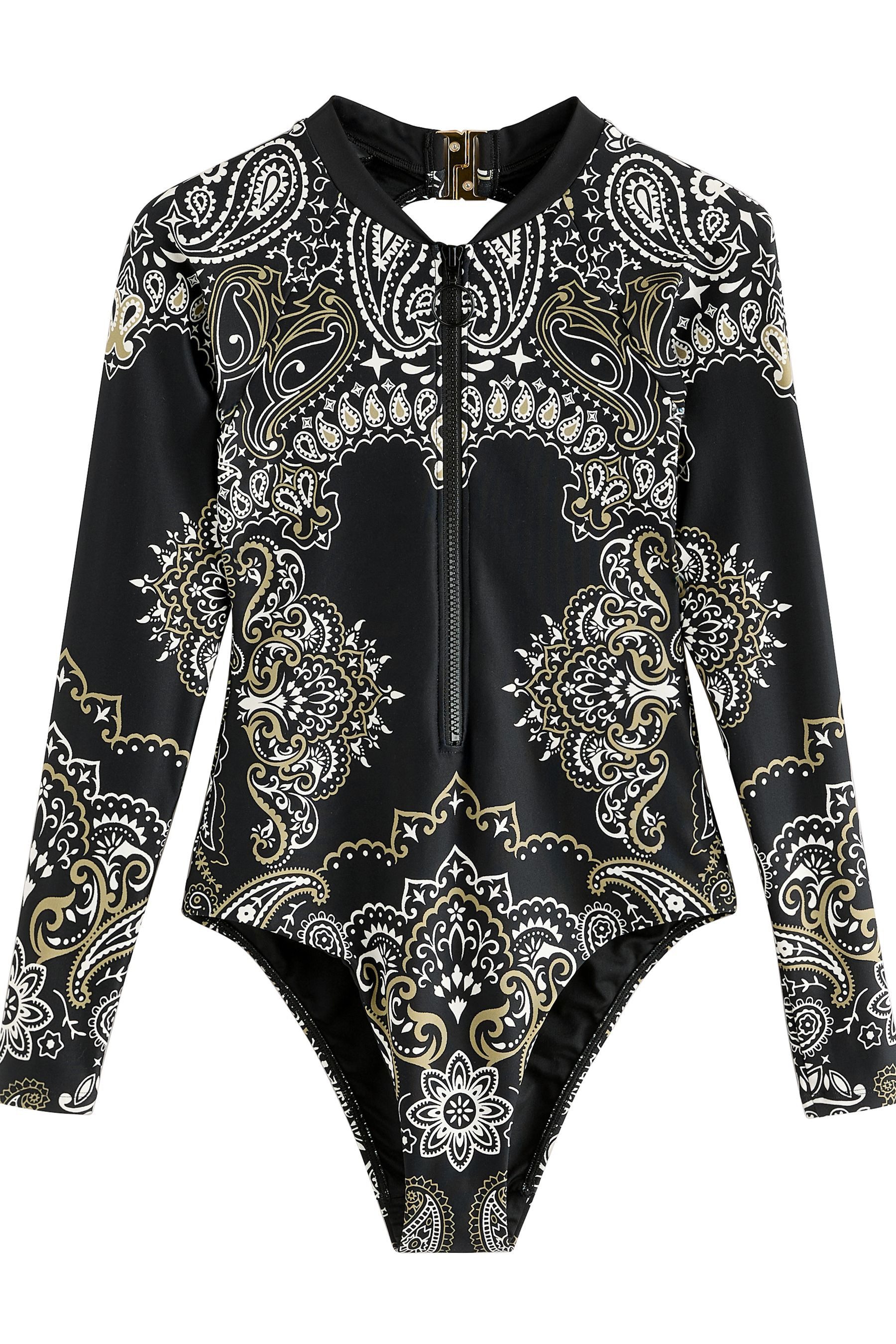 Next Badeanzug Langärmeliger Rash-Sonnenschutzbadeanzug (1-St) günstig online kaufen