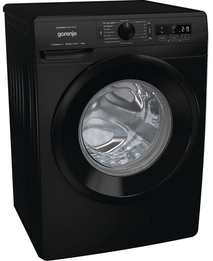 GORENJE Waschmaschine WNPI84APSB AquaStop, LED Display, 16 Programme