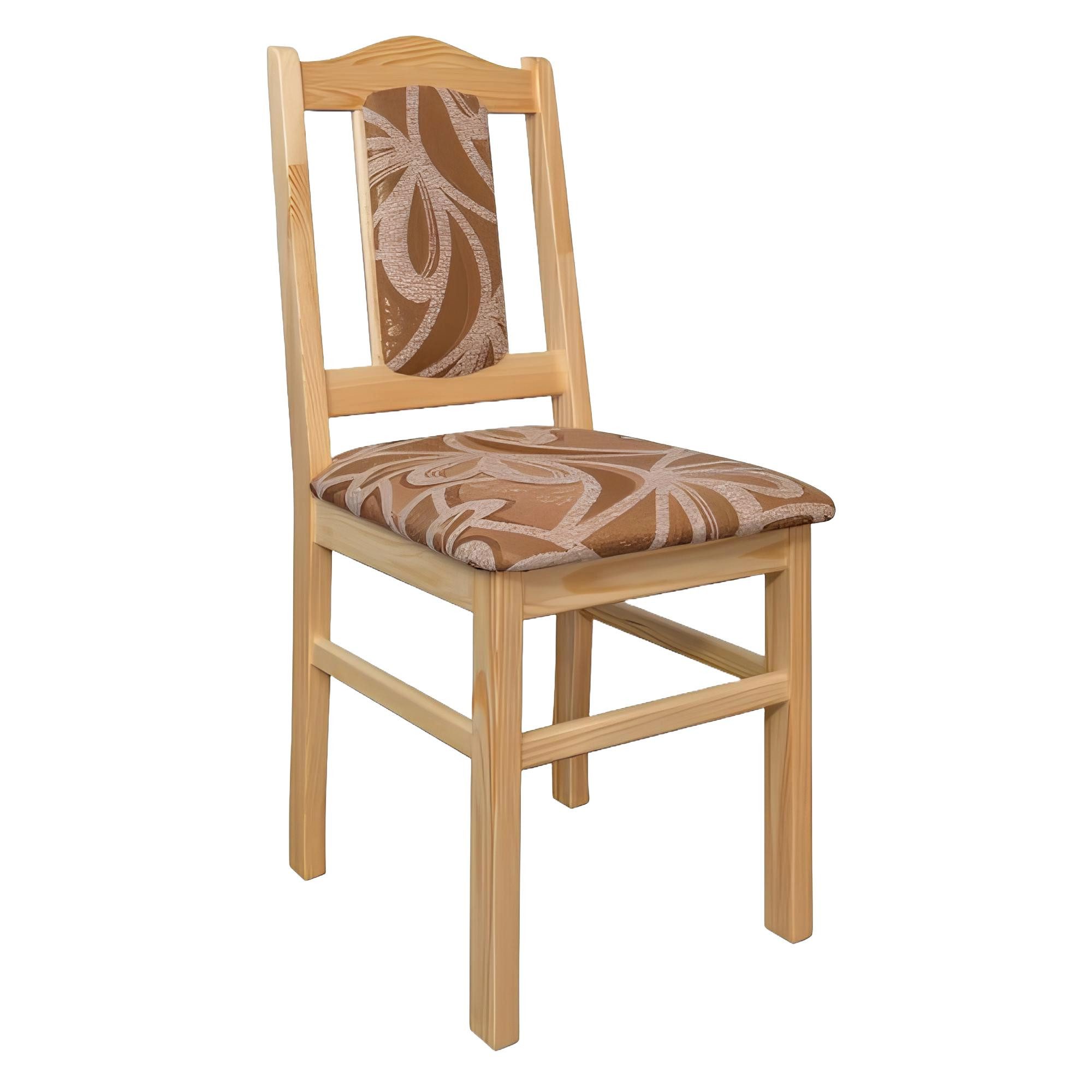 Xlmoebel Esszimmerstuhl Polsterstuhl aus Kiefernholz mit zeitlosem Design und Komfort (1 St), Hergestellt in Europa