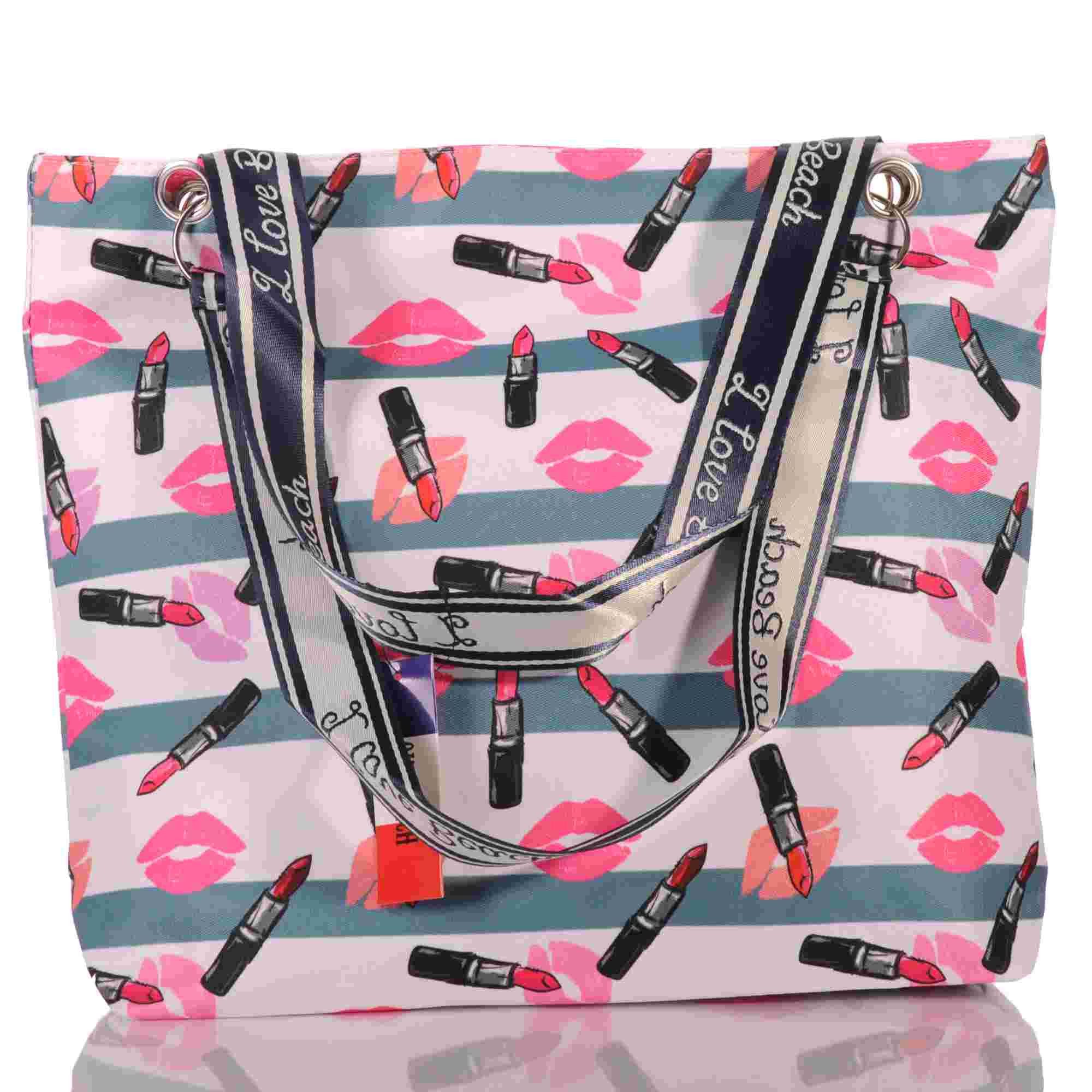 KMISSO Umhängetasche Fashion Strandtasche mit Beauty-Motiv 30748 (1-tlg), im eleganten Look