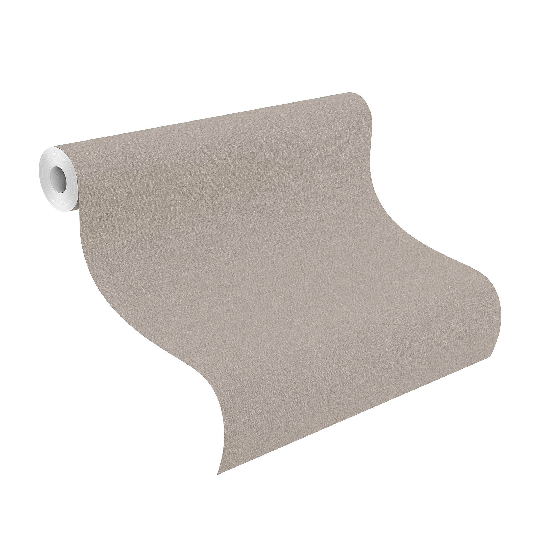 Rasch Vliestapete Rasch Kalahari, Unis, grau günstig online kaufen