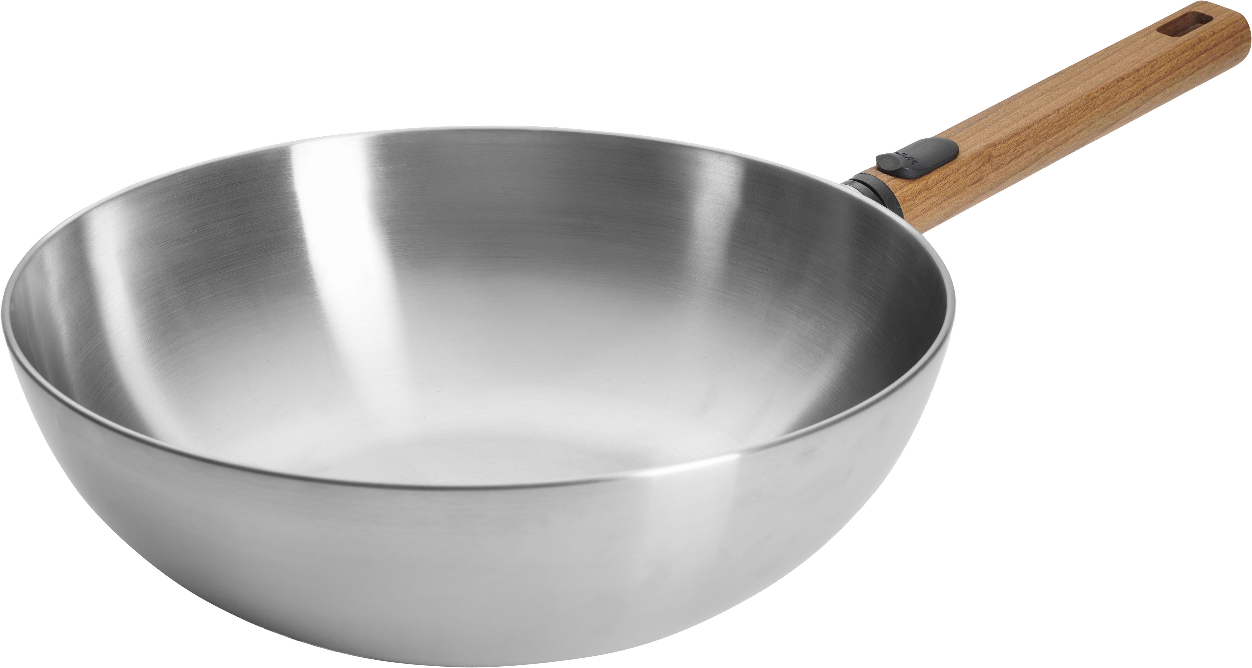 WOLL Wok Logic Steel, Edelstahl 18/10 (1-tlg), 5-Schicht-Aufbau