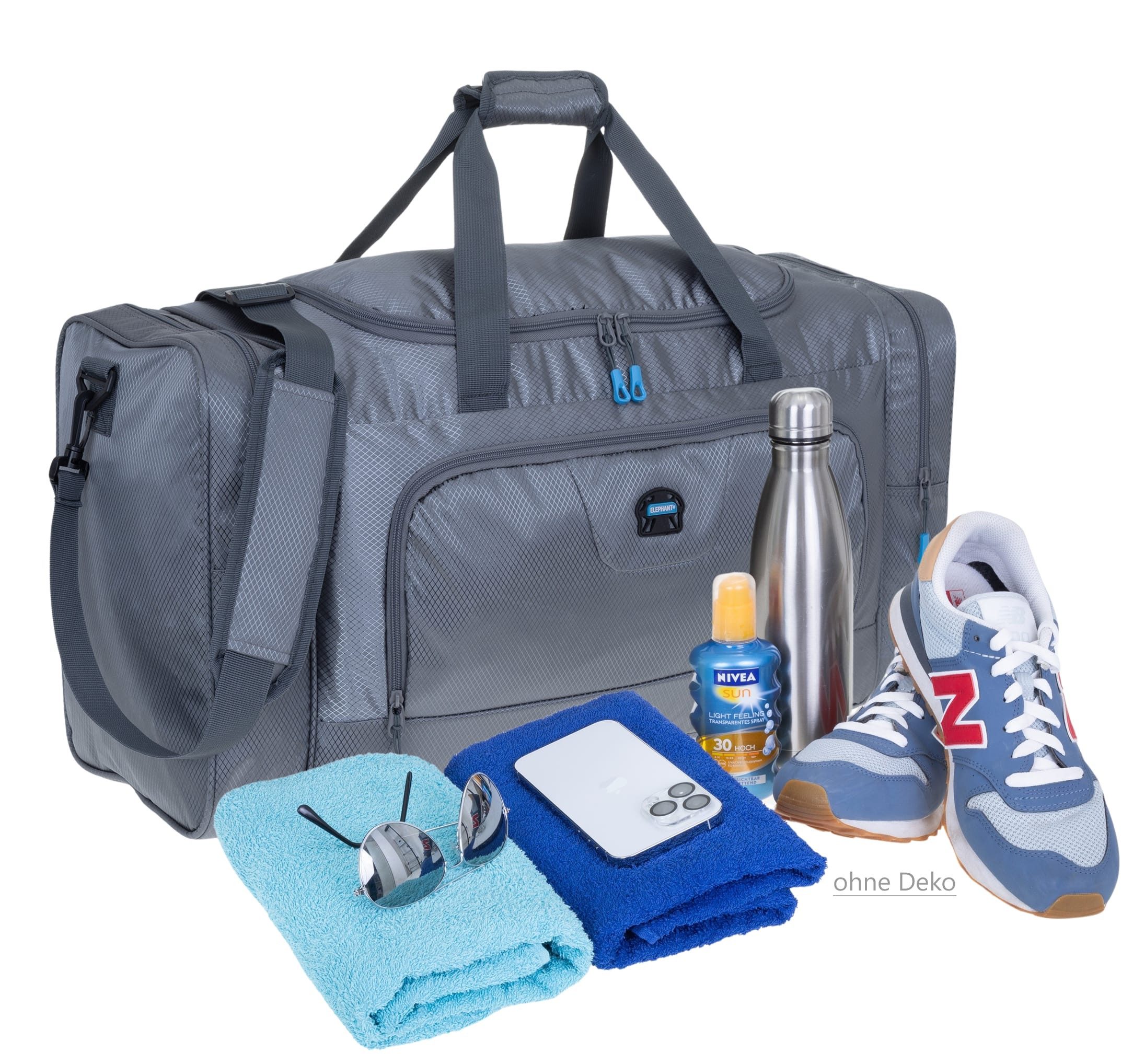 ELEPHANT Sporttasche groß Reisetasche Sport Tasche Trainer L 55 cm, 40 Lite günstig online kaufen