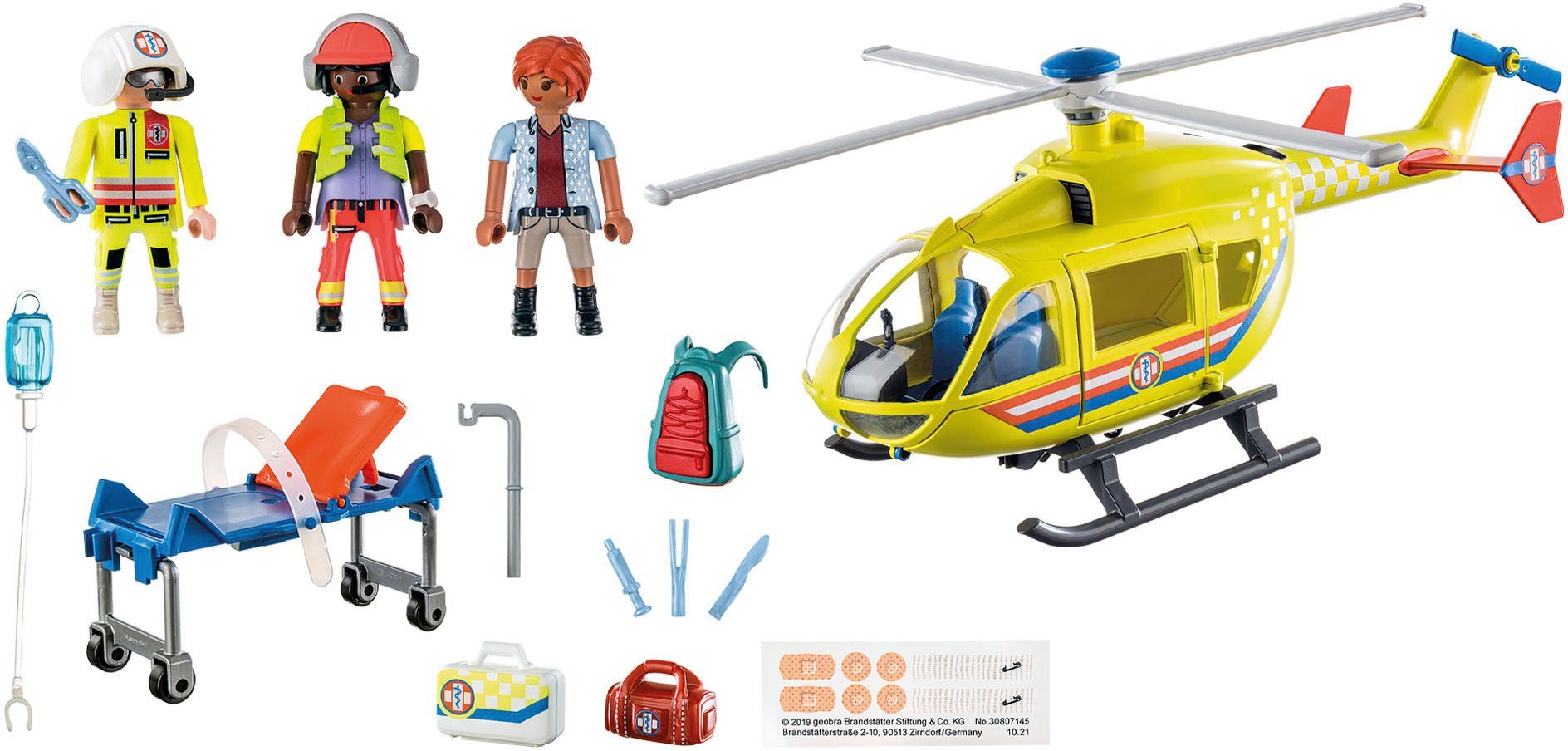 Playmobil® Rettungshelikopter (71203), My City Life Konstruktions-Spielset, günstig online kaufen