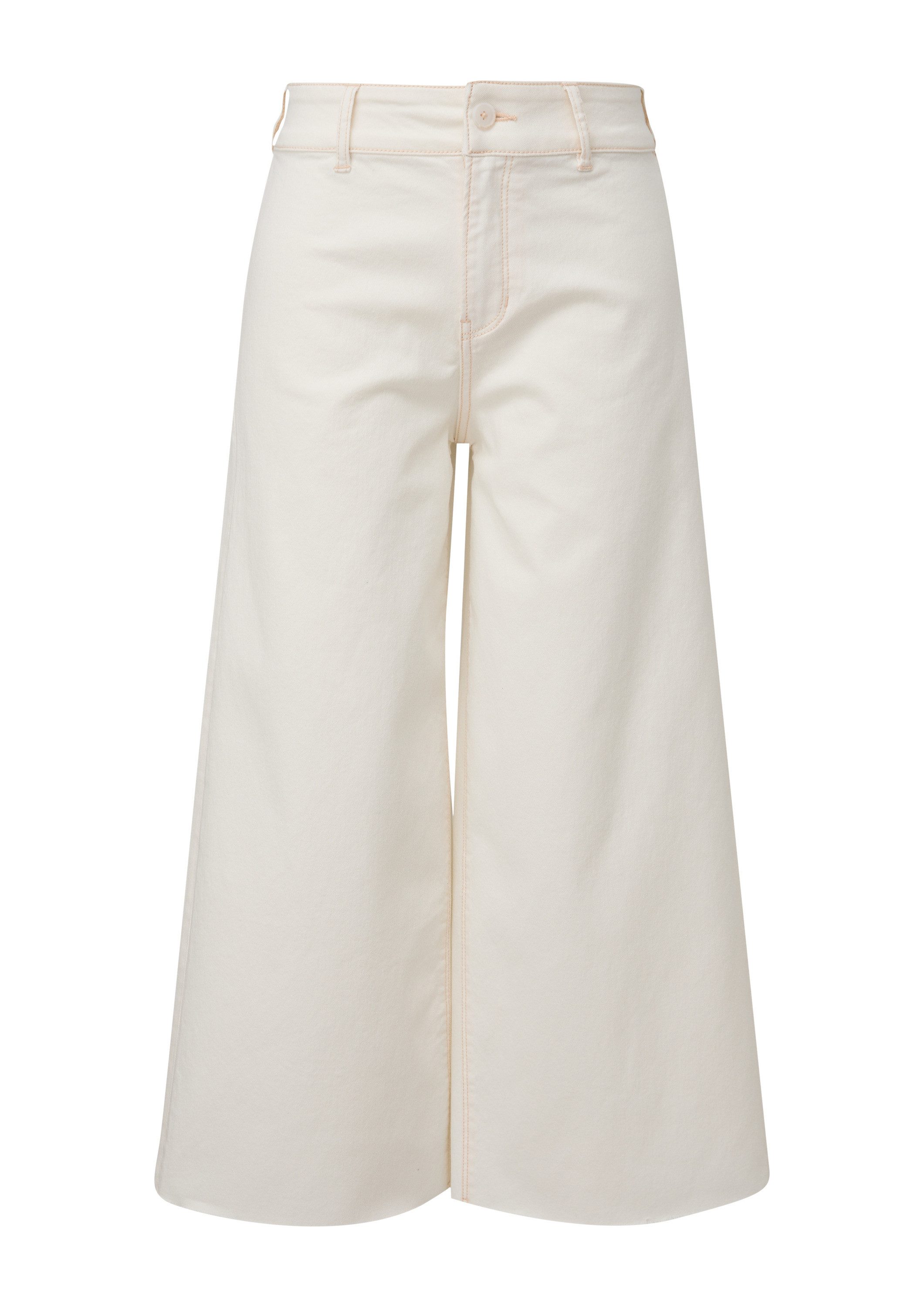 s.Oliver Weite Jeans Jeans-Hose SURI Culotte Jeans Suri / Regular Fit / Mid günstig online kaufen