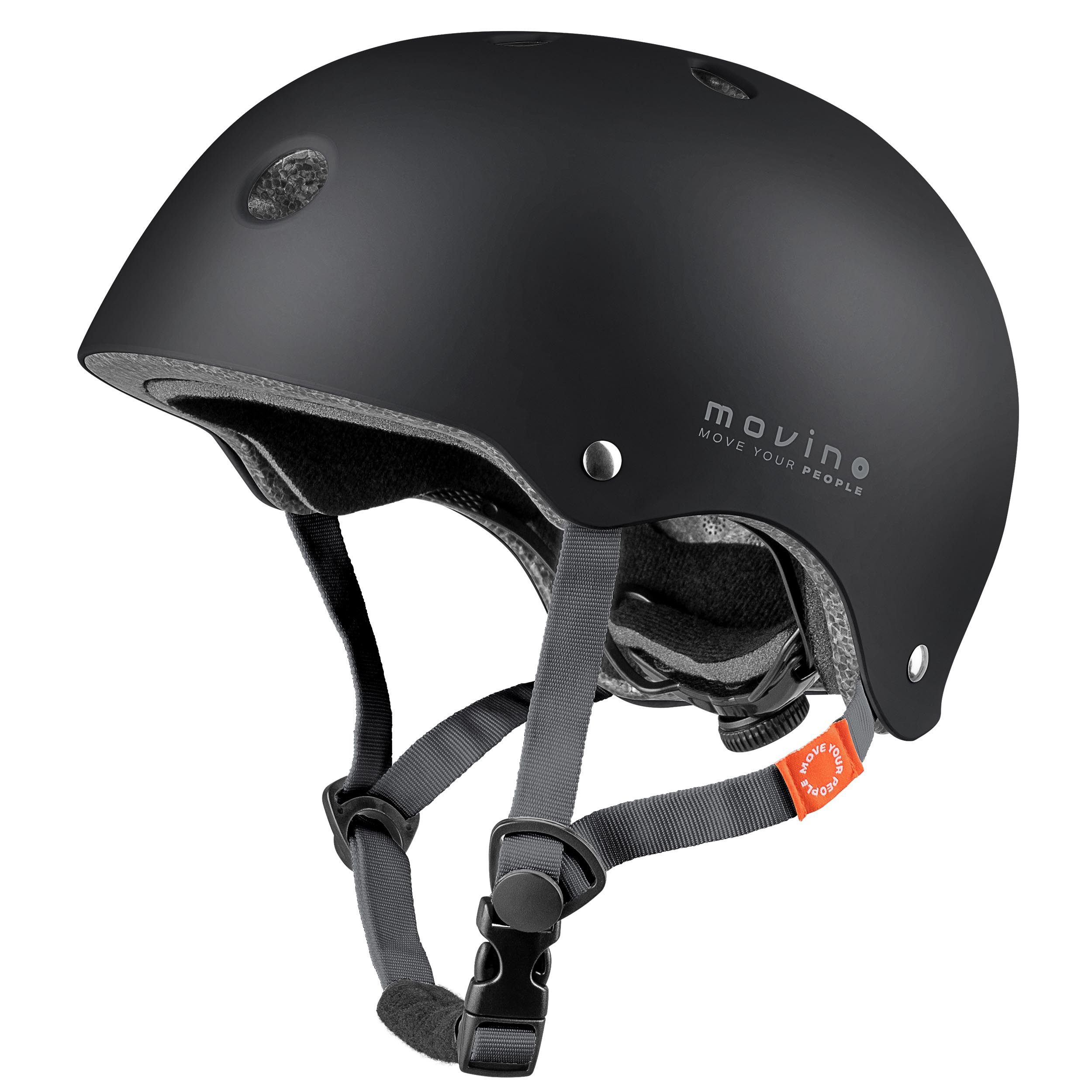 Movino Skatehelm Schutzhelm MOVINO ELEMENT Fahrrad Inliner Scooter Dial-Fit ABS EPS