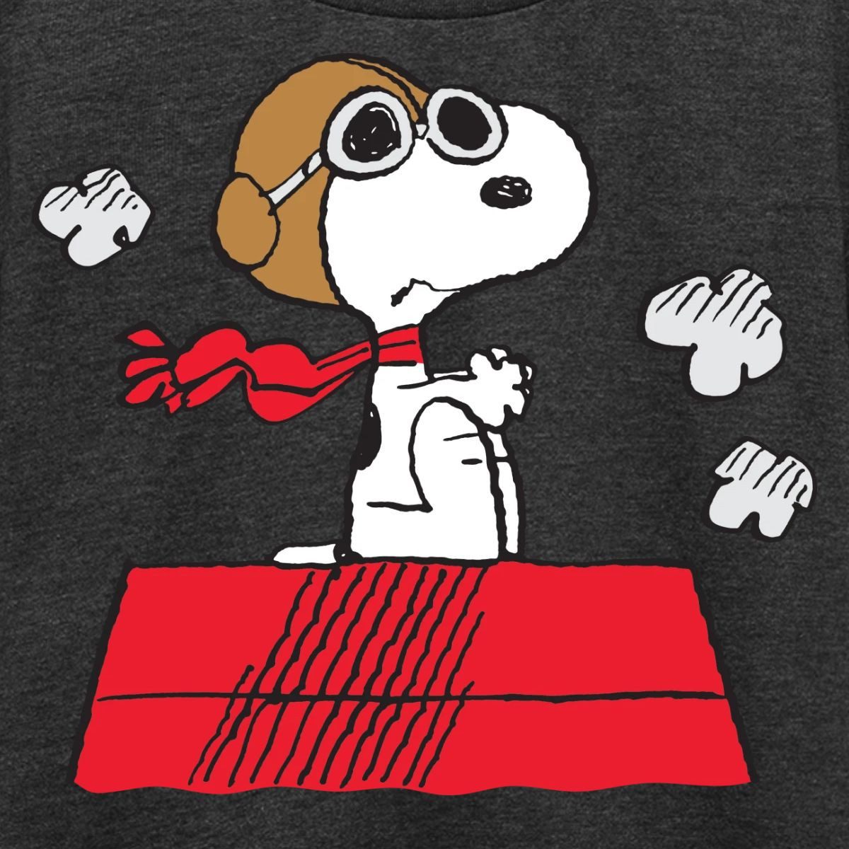 Spreadshirt T-Shirt Peanuts Snoopy Pilot Fliegen Kinder Premium T-Shirt (1-tlg)