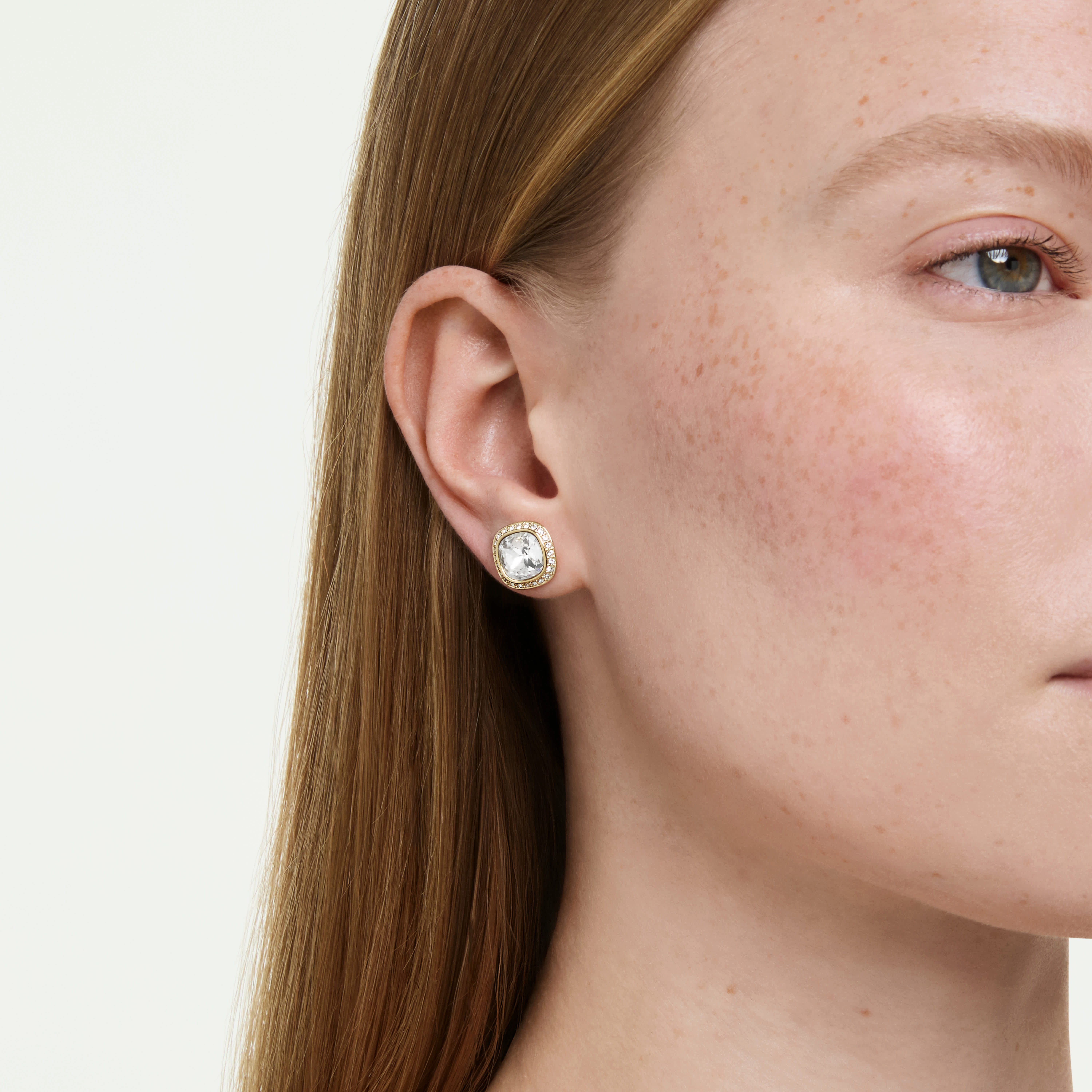 Swarovski Paar Ohrstecker Schmuck Geschenk UNA Ohrringe, mit Swarovski® Kristall – Bild 5 von 5