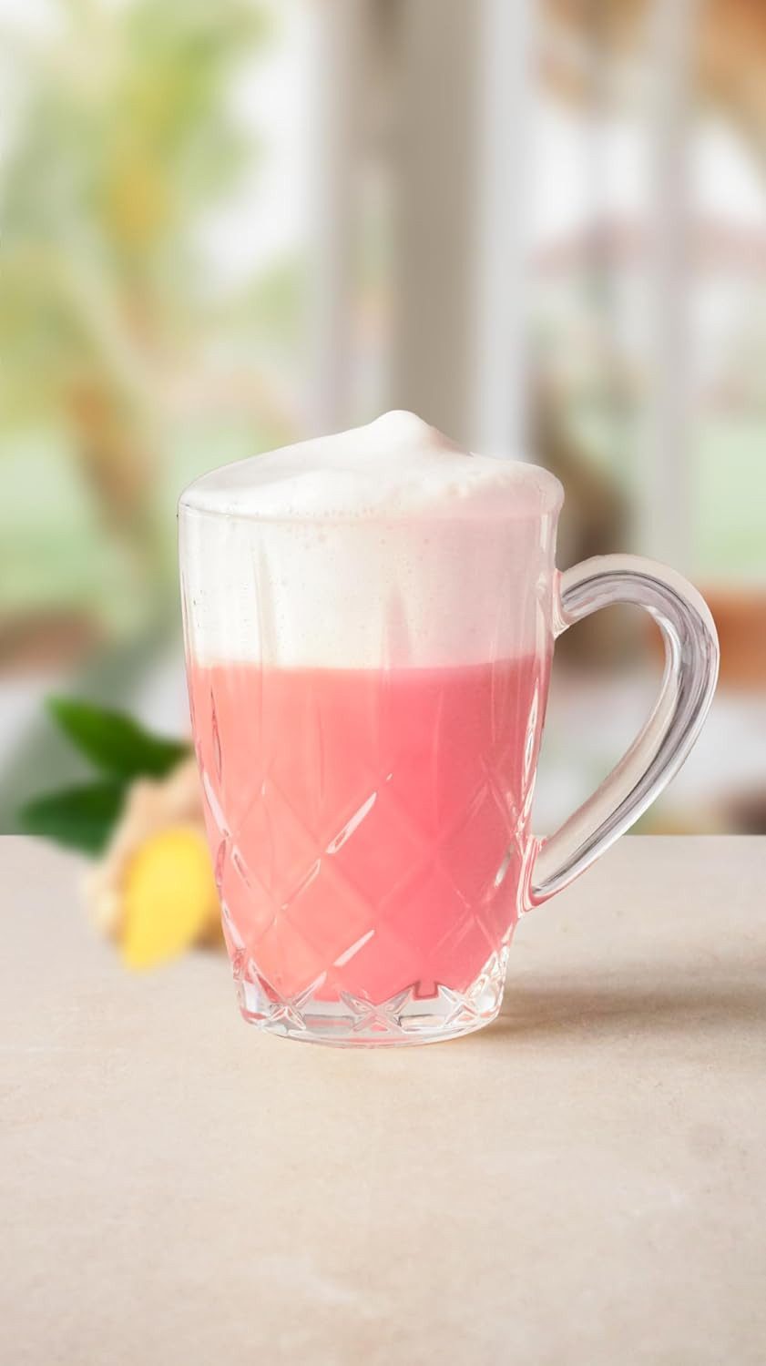LK Trend & Style Tee Althaus Ruby Chai for Latte, 1 x 300 g, (Ohne raffinierten Zucker und künstliche Aromen hergestellt, laktose- als auch glutenfrei), Grüntee-Mix mit Rote Bete und Gewürzen