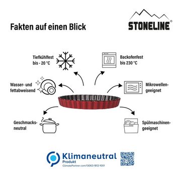 STONELINE Auflaufform, (1-St), KLIMANEUTRAL, mit echten Steinpartikeln, Designed in Germany