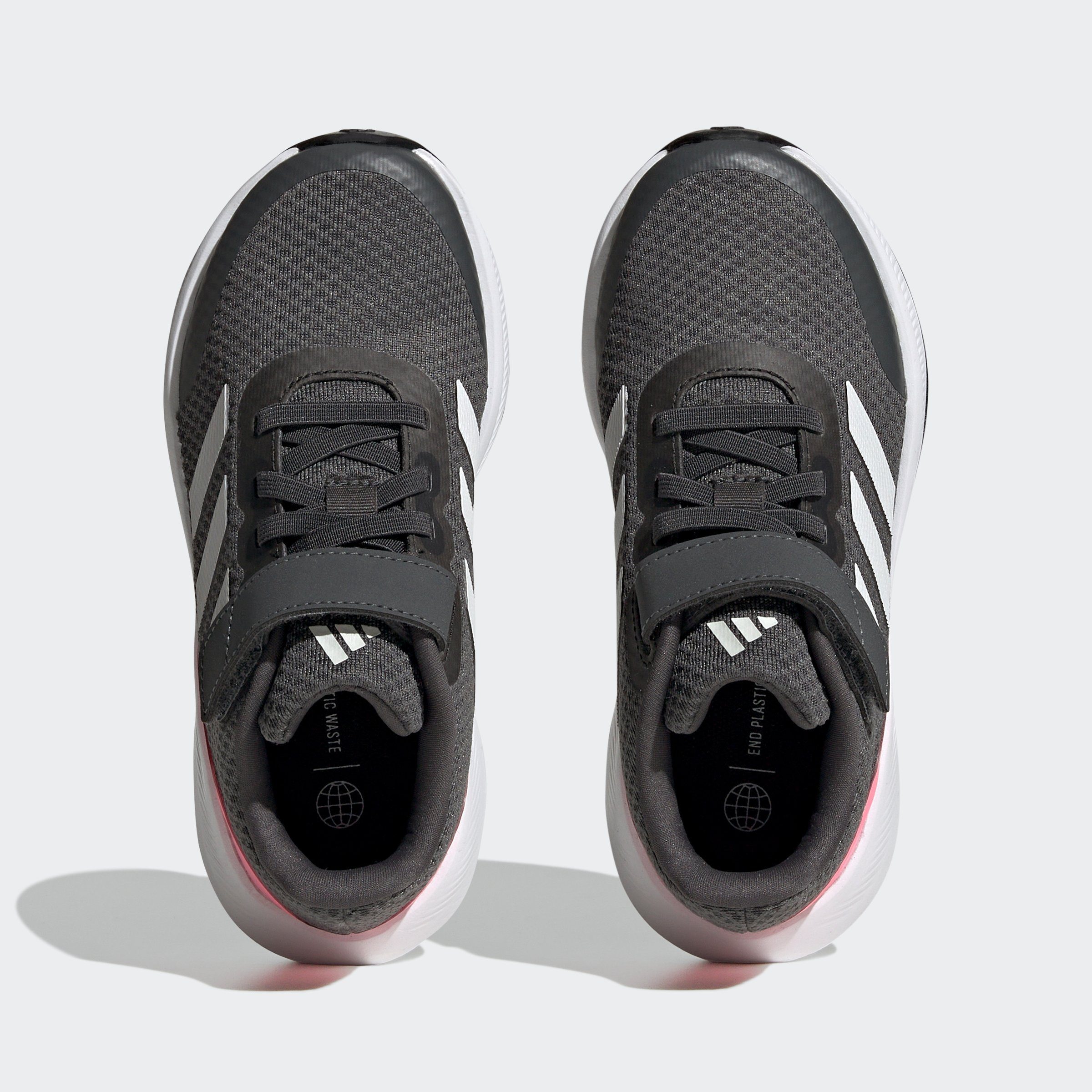 ELASTIC LACE Sportswear STRAP Sneaker grau TOP adidas RUNFALCON 3.0
