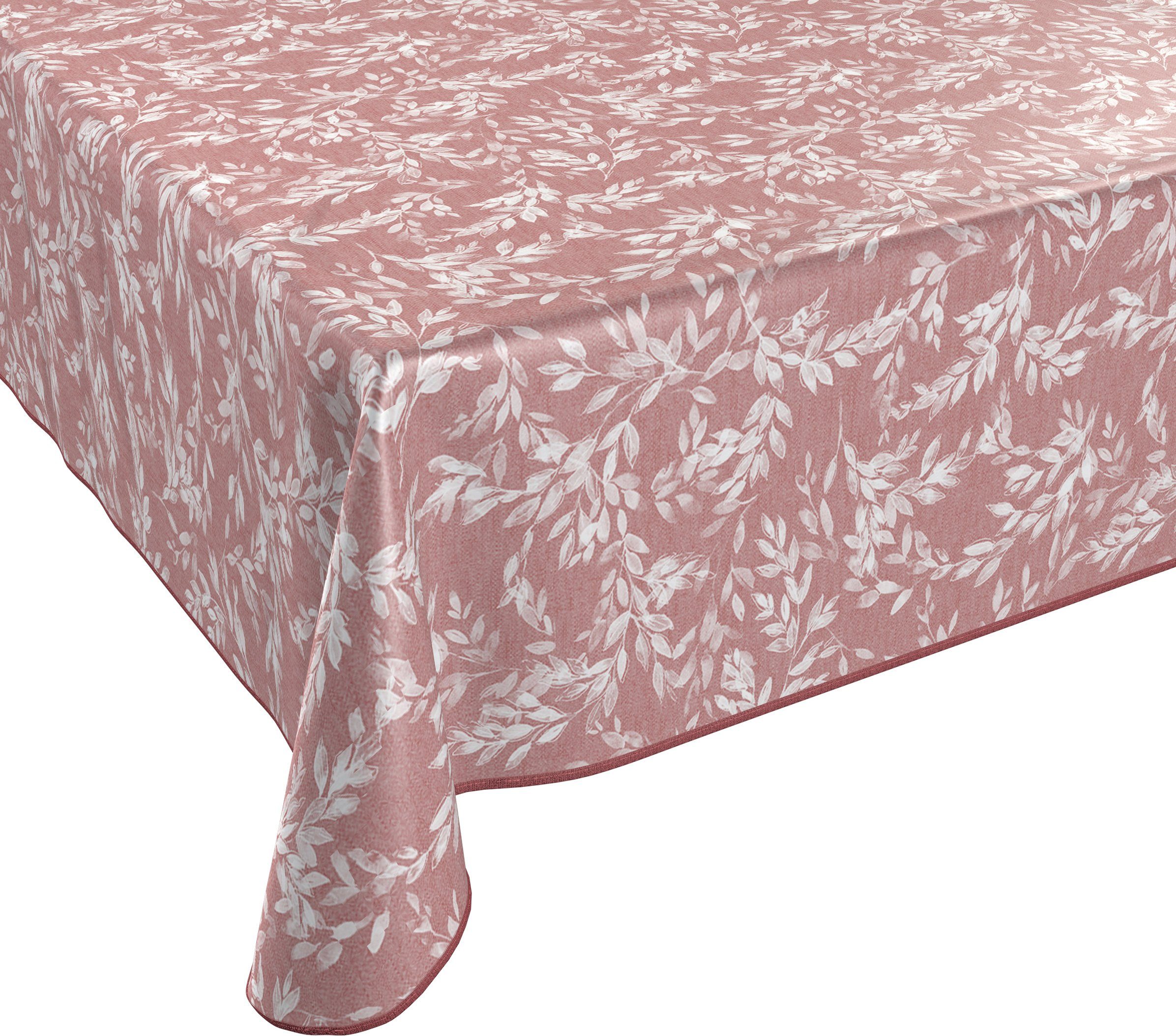 Beautex Tischdecke Wachstuch Tischdecke abwischbar rutschfest mit Paspelban günstig online kaufen