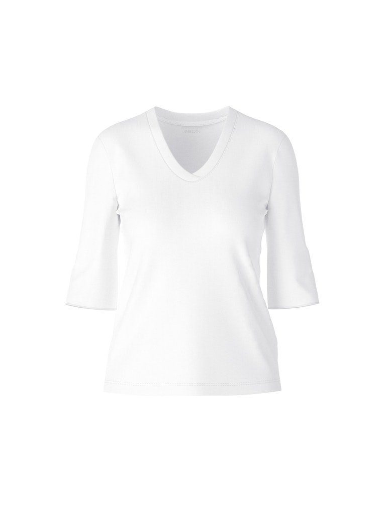 Marc Cain T-Shirt Marc Cain Essentials / Da.Shirt, Polo / T-Shirt 100 white