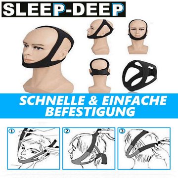 MAVURA Schnarchmaske SLEEP-DEEP Kinnband Schnarchen Kinnriemen Schnarchband, Schnarch Schnarchmaske Schnarchen
