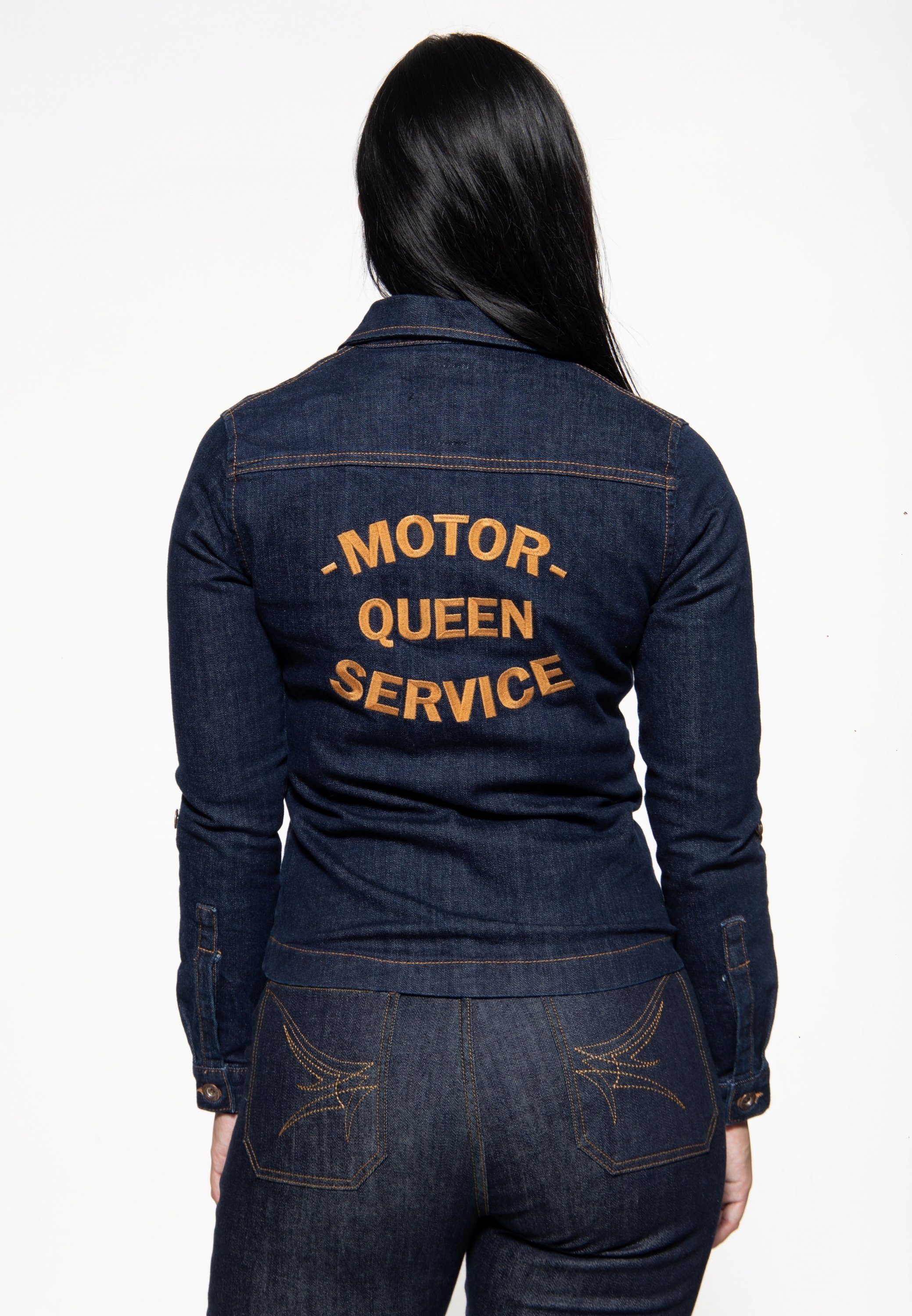 Service Workwearstyle im QueenKerosin Hemdbluse Motor Queen