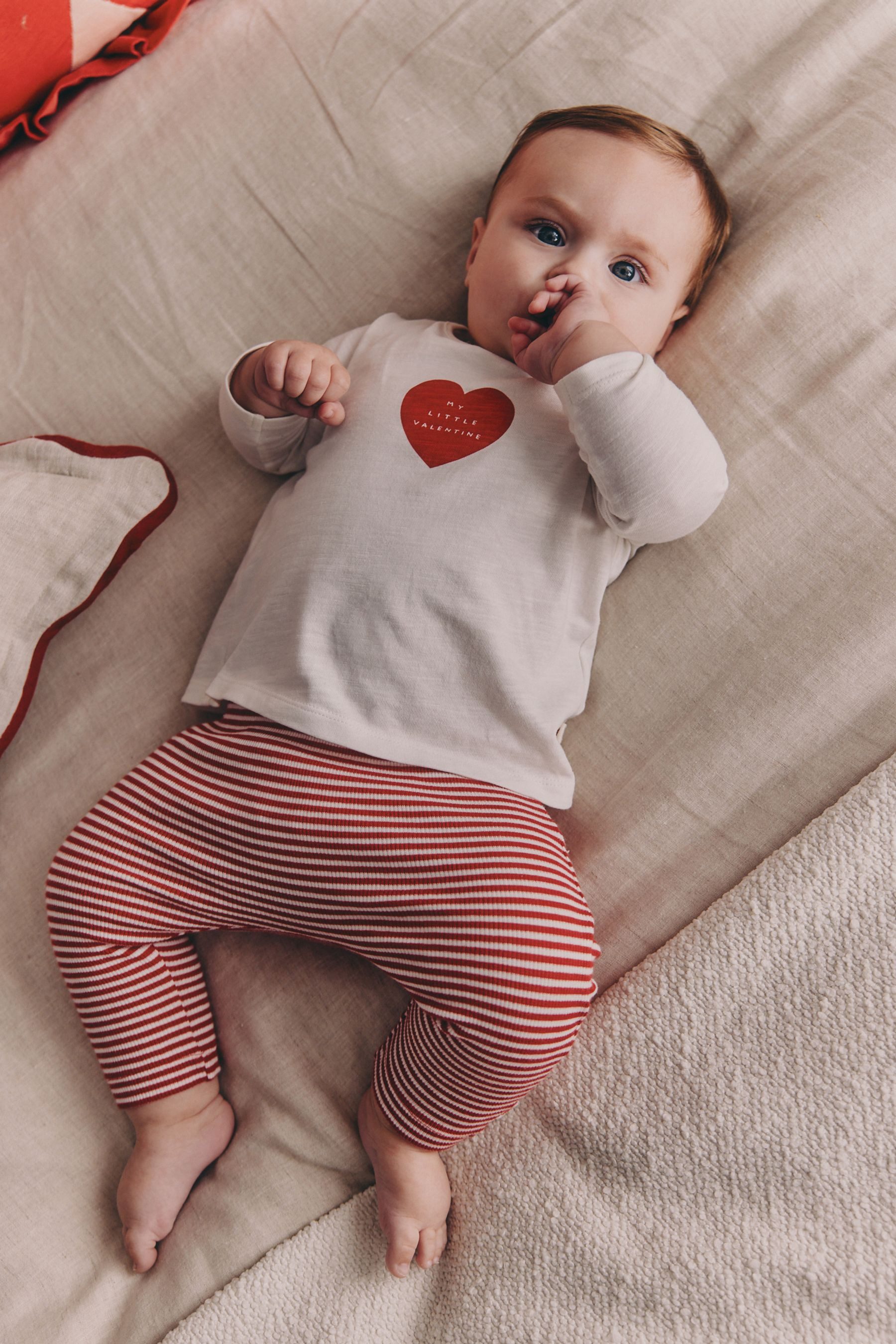 Next Shirt & Leggings Baby-Set mit T-Shirt und Leggings, My First Easter (2-tlg)