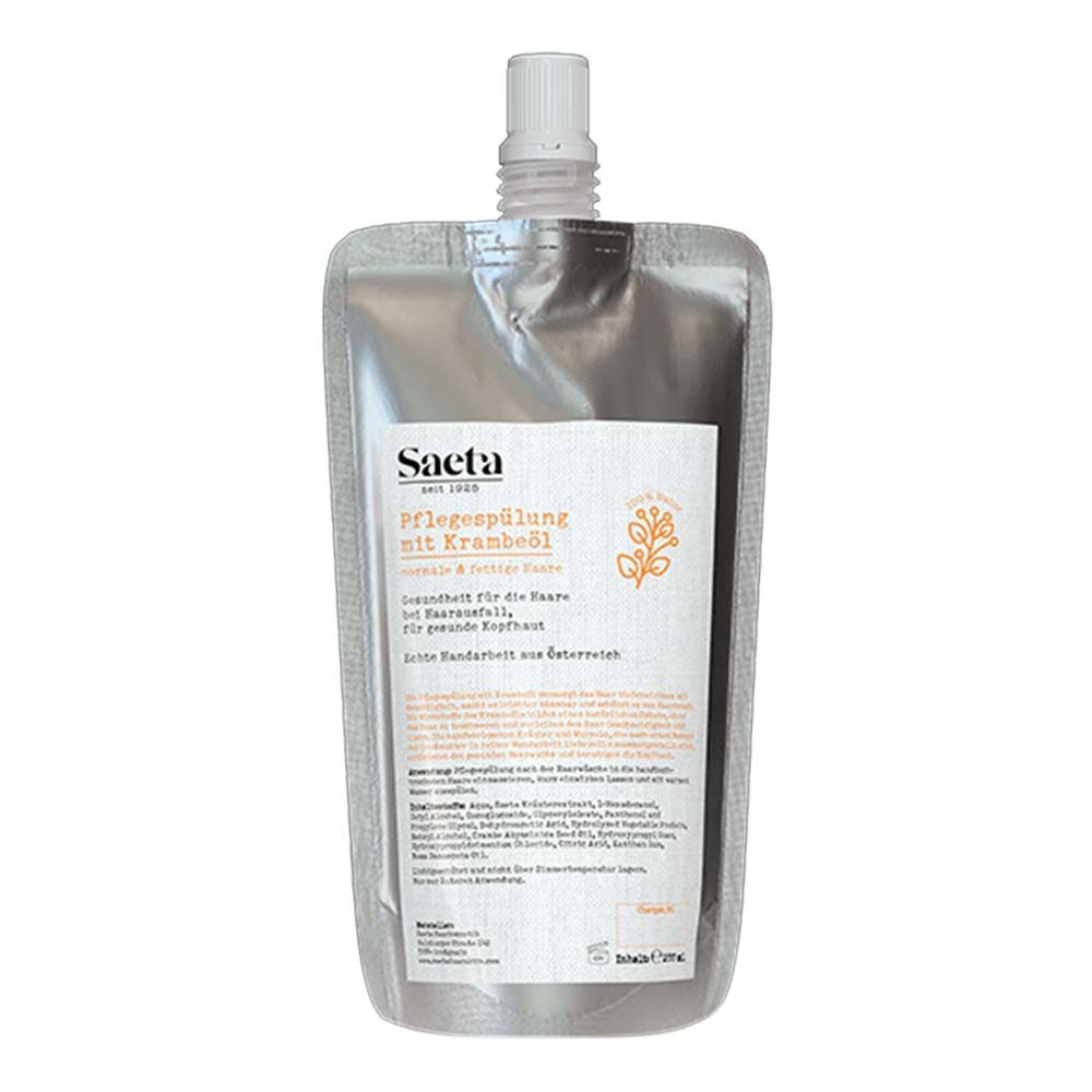Saeta Haarkosmetik Haarspülung Haarspülung - Krambeöl Nachfüllbeutel 200ml