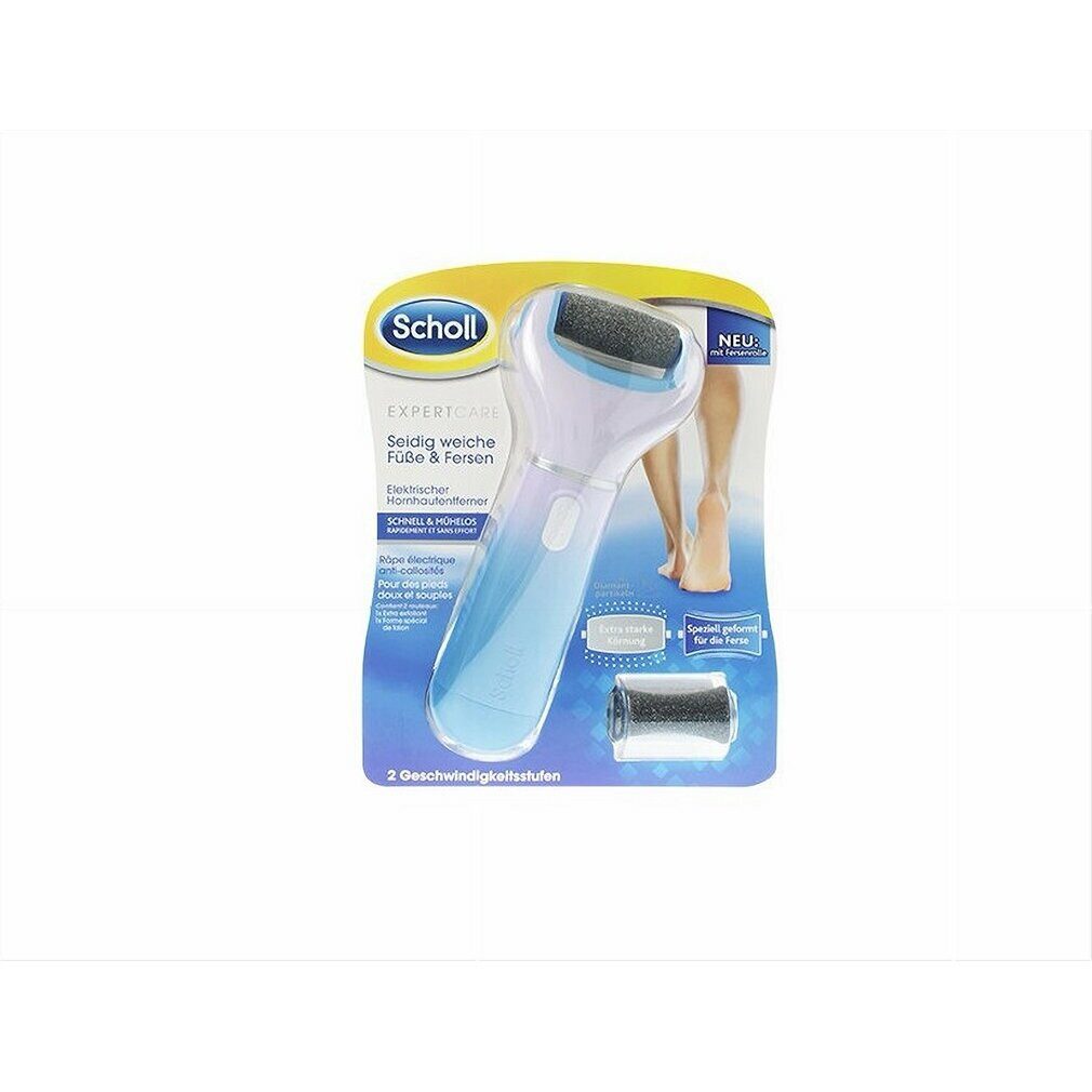Dr. Scholl Fußcreme Hornhaut Fußpflegesystem Velvet Smooth Pedi blau, 1 St