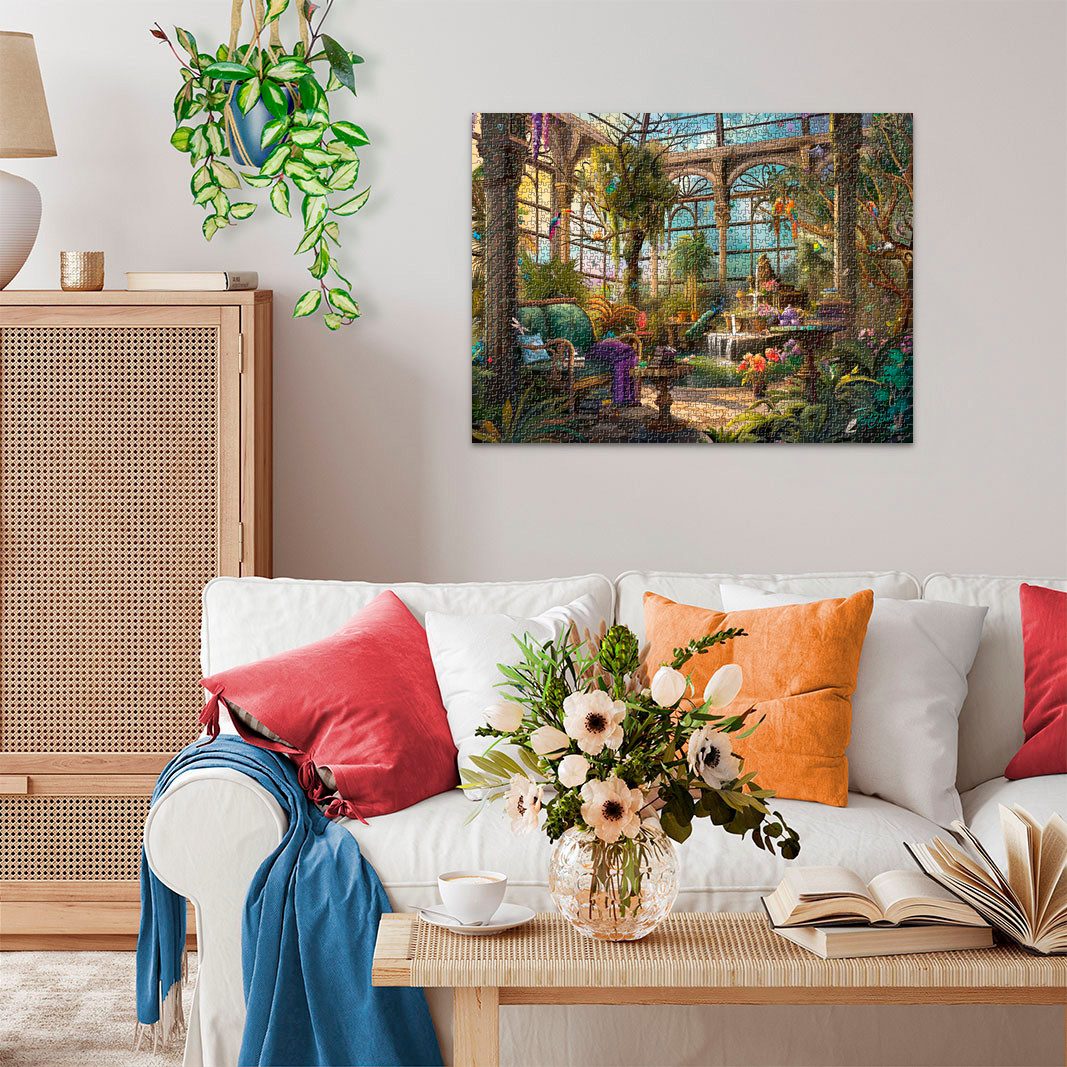 Ravensburger Puzzle The Green House, 1500 Puzzleteile, Made in Germany günstig online kaufen