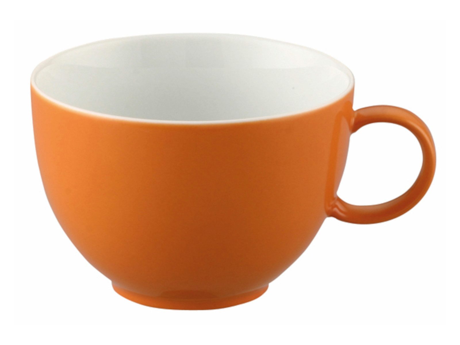 Thomas Porzellan Tasse Sunny Day Orange Tee-Obertasse 0,20 l, Porzellan, Tassen