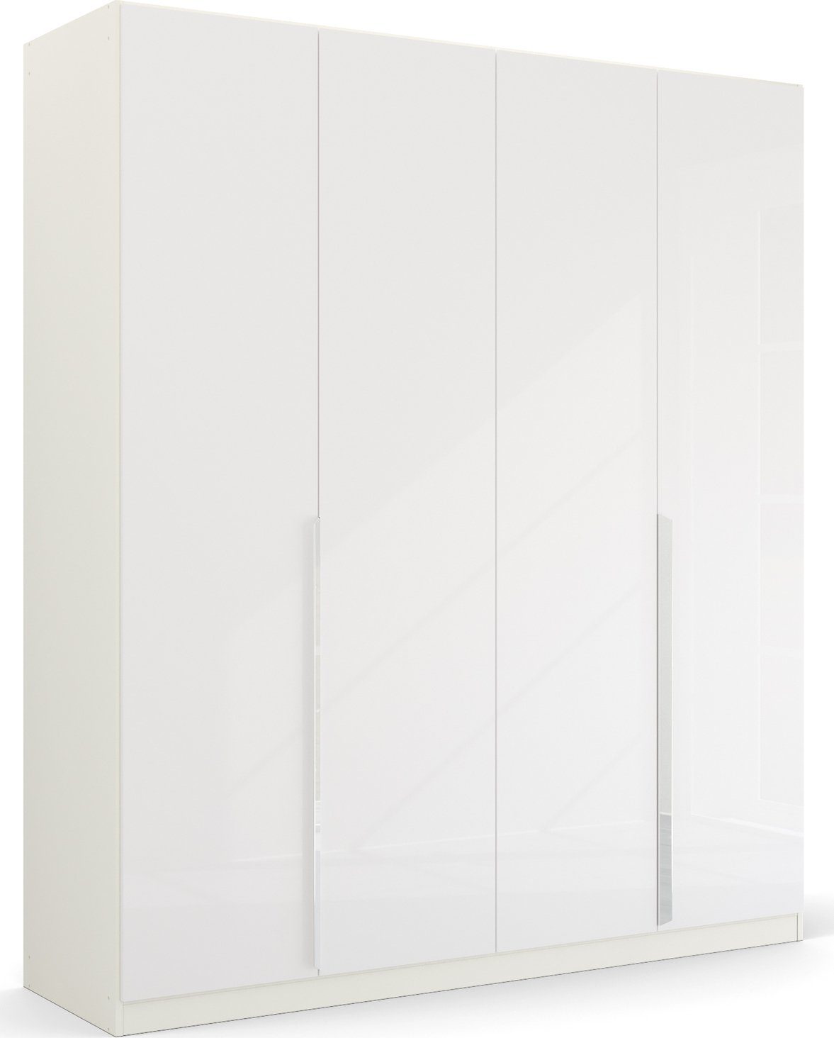 rauch Drehtürenschrank Kleiderschrank Schrank Garderobe Ankleide GLAMOUR BY QUADRA SPIN (Breiten: 181/226/271 cm, Höhe 210 cm) mit eleganter Hochglanzfront und Stangengriff MADE IN GERMANY
