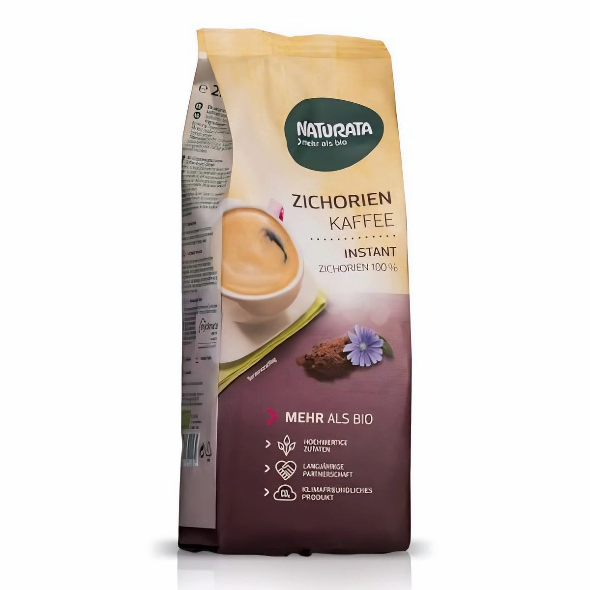 Natura Kaffee Naturata Bio Zichorienkaffee Instant Nachfüllbeute