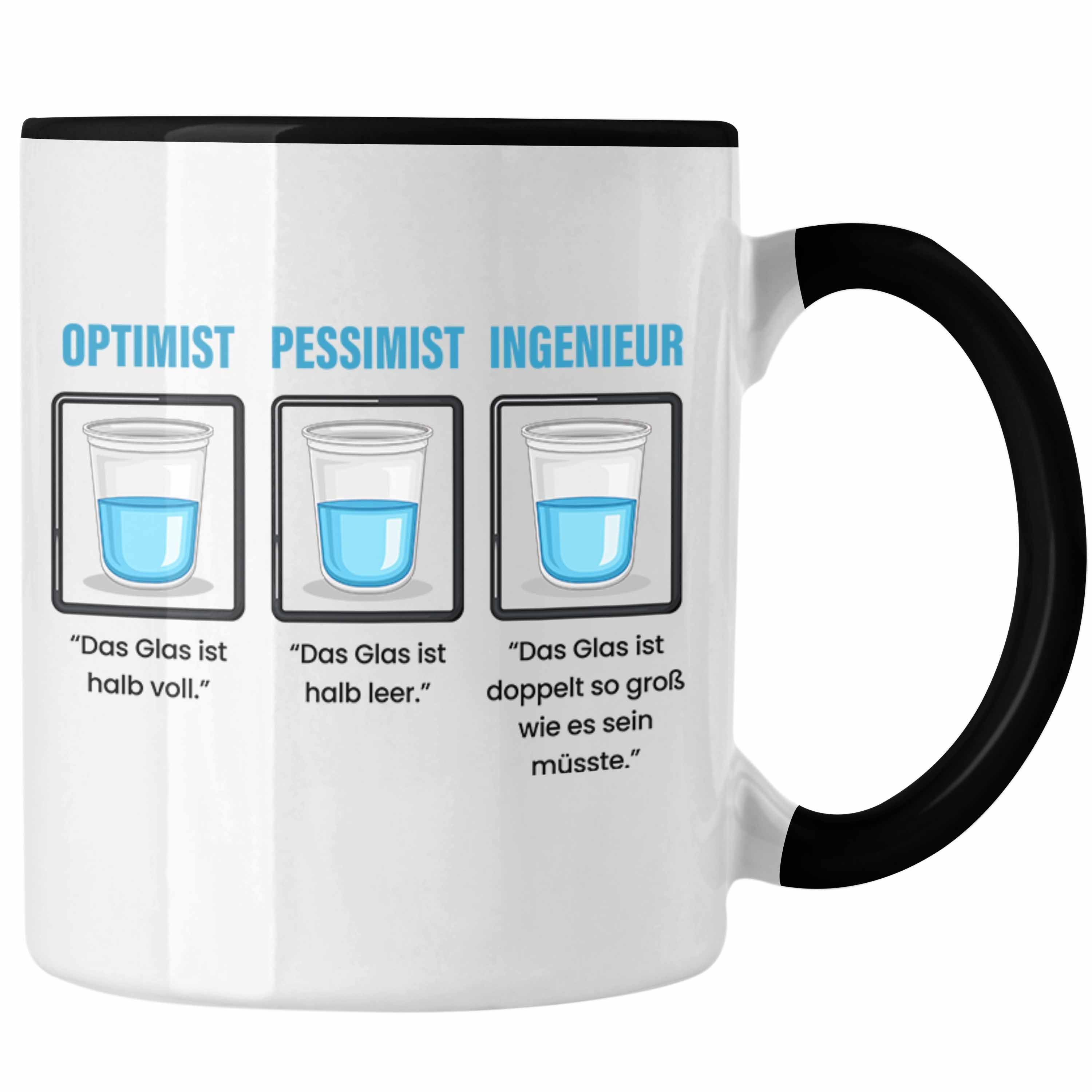 Trendation Tasse Ingenieur Tasse Geschenk Spruch Geschenkidee für